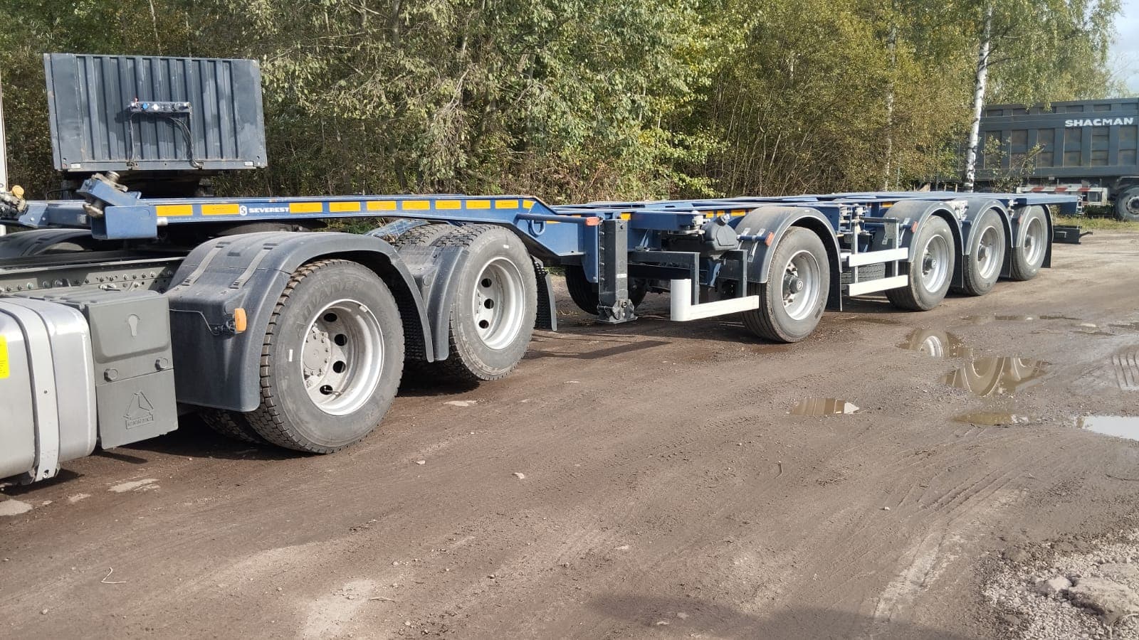 Уралспецтранс 9465* Полуприцеп контейнеровоз 4 оси - 1