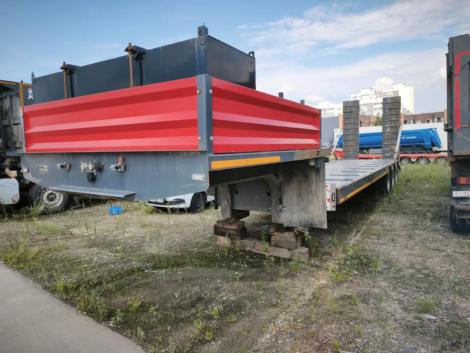 Сав (Спецавто-Восток) 9318* Полуприцеп тяжеловоз 3 оси - 1
