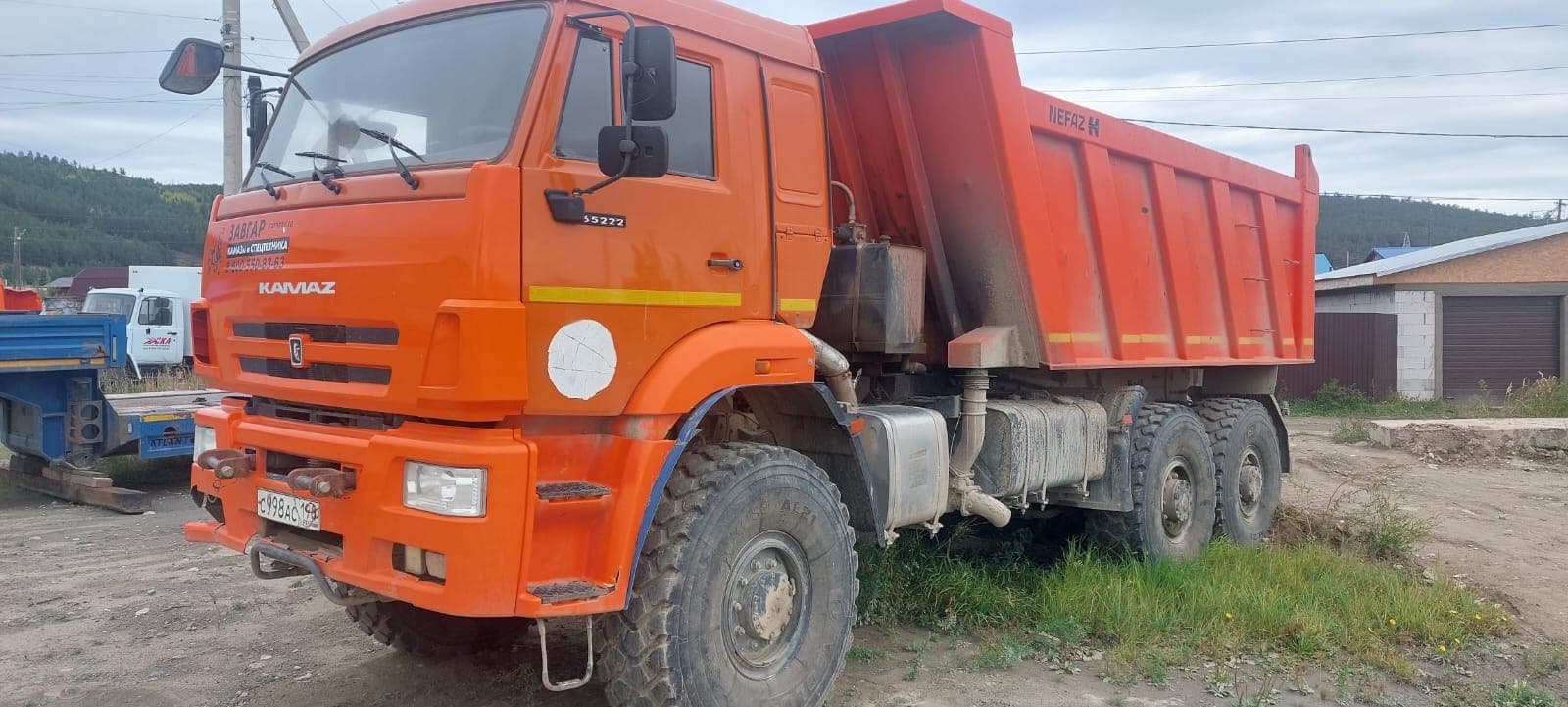 Камаз 65222 6x6 Самосвал - 1
