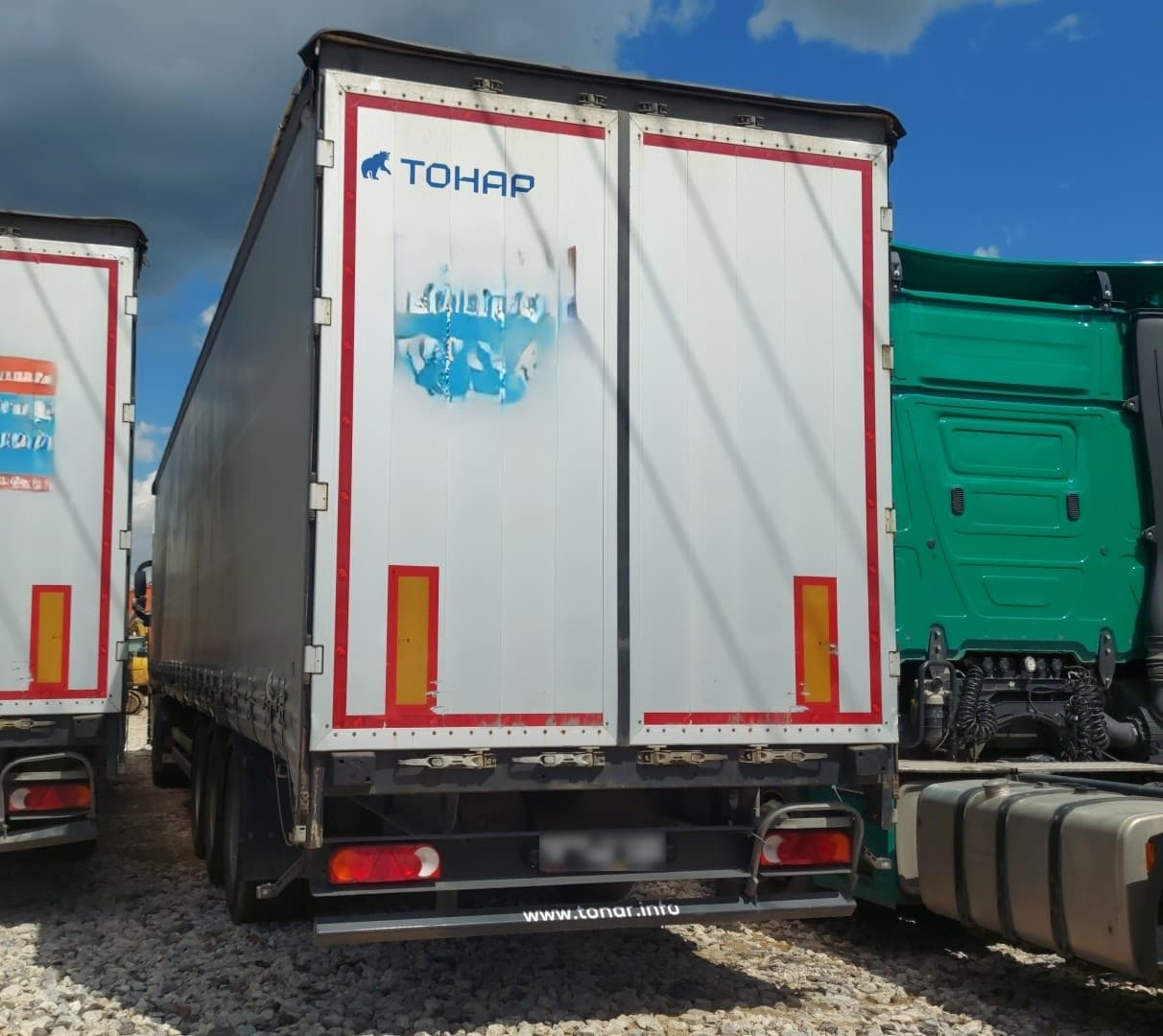 Тонар 9888* Полуприцеп шторный - 4