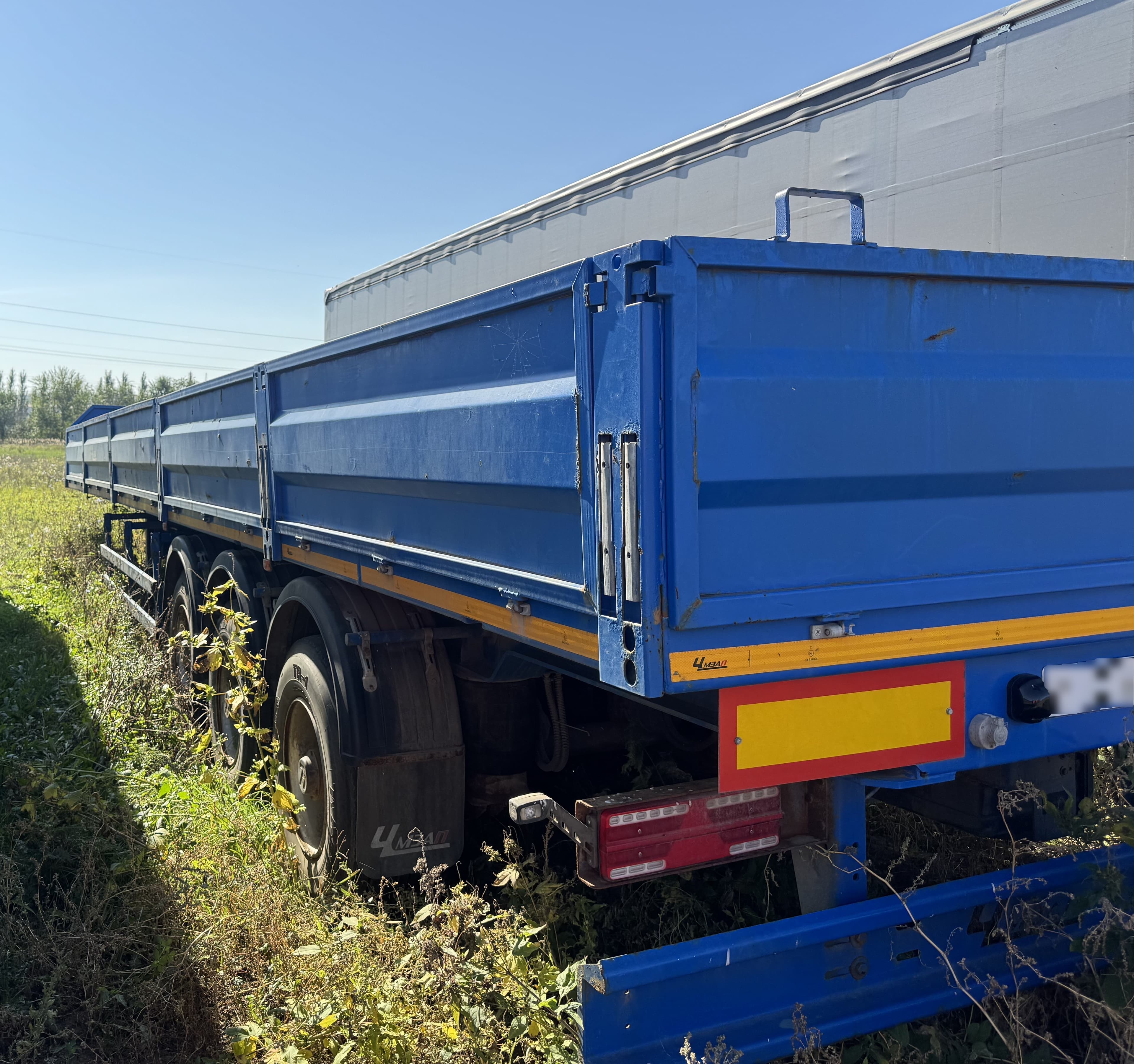 Чмзап 99064* Полуприцеп тяжеловоз 3 оси - 4