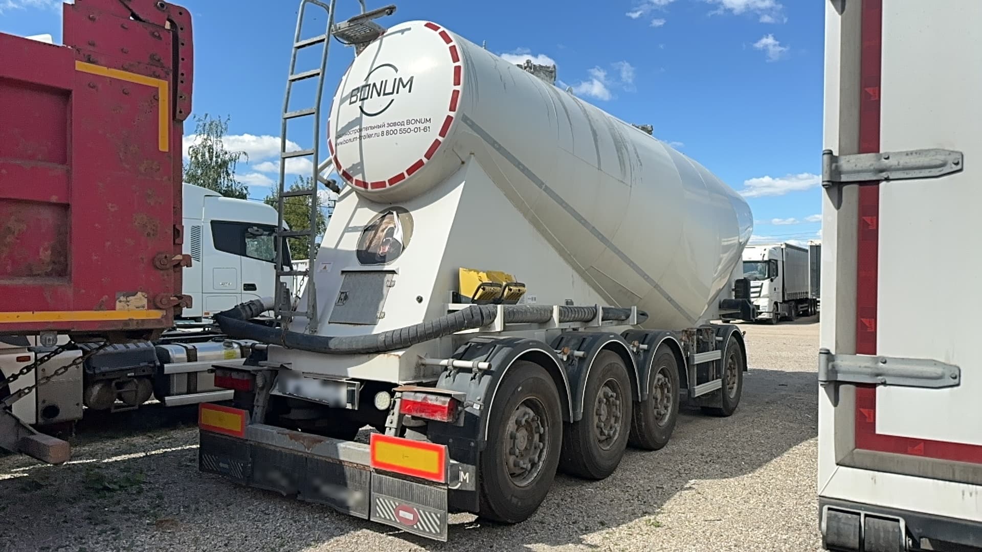 Bonum 914231 Полуприцеп цистерна для сыпучих грузов - 3