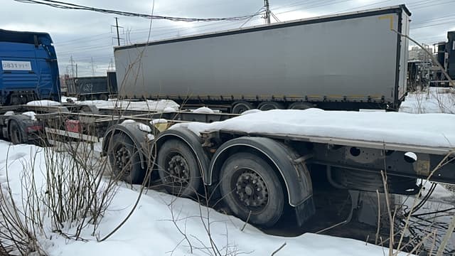 Kassbohrer CS Полуприцеп Контейнеровоз 3 оси - 4
