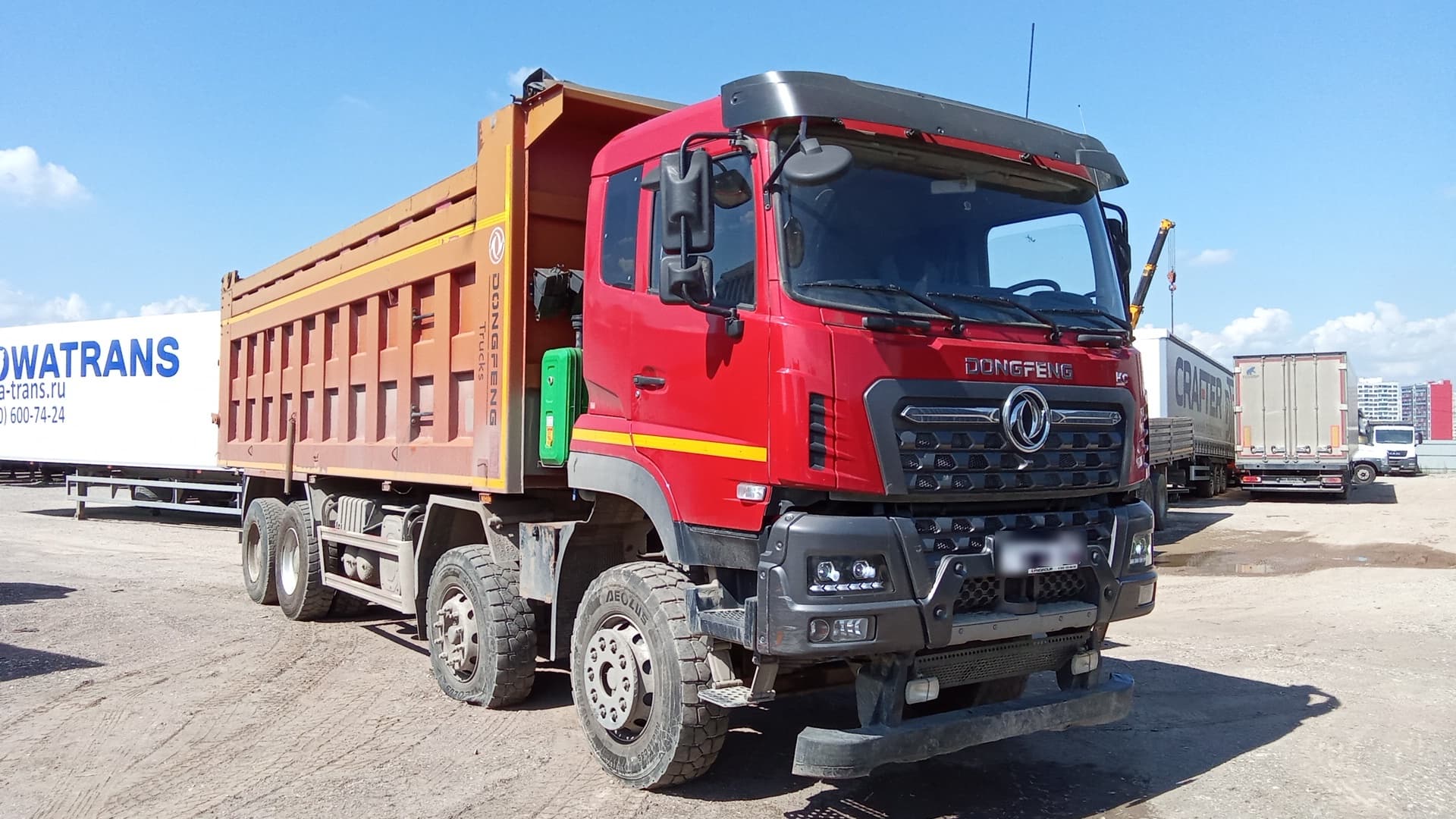 Dongfeng KC 8x4 Самосвал - 2