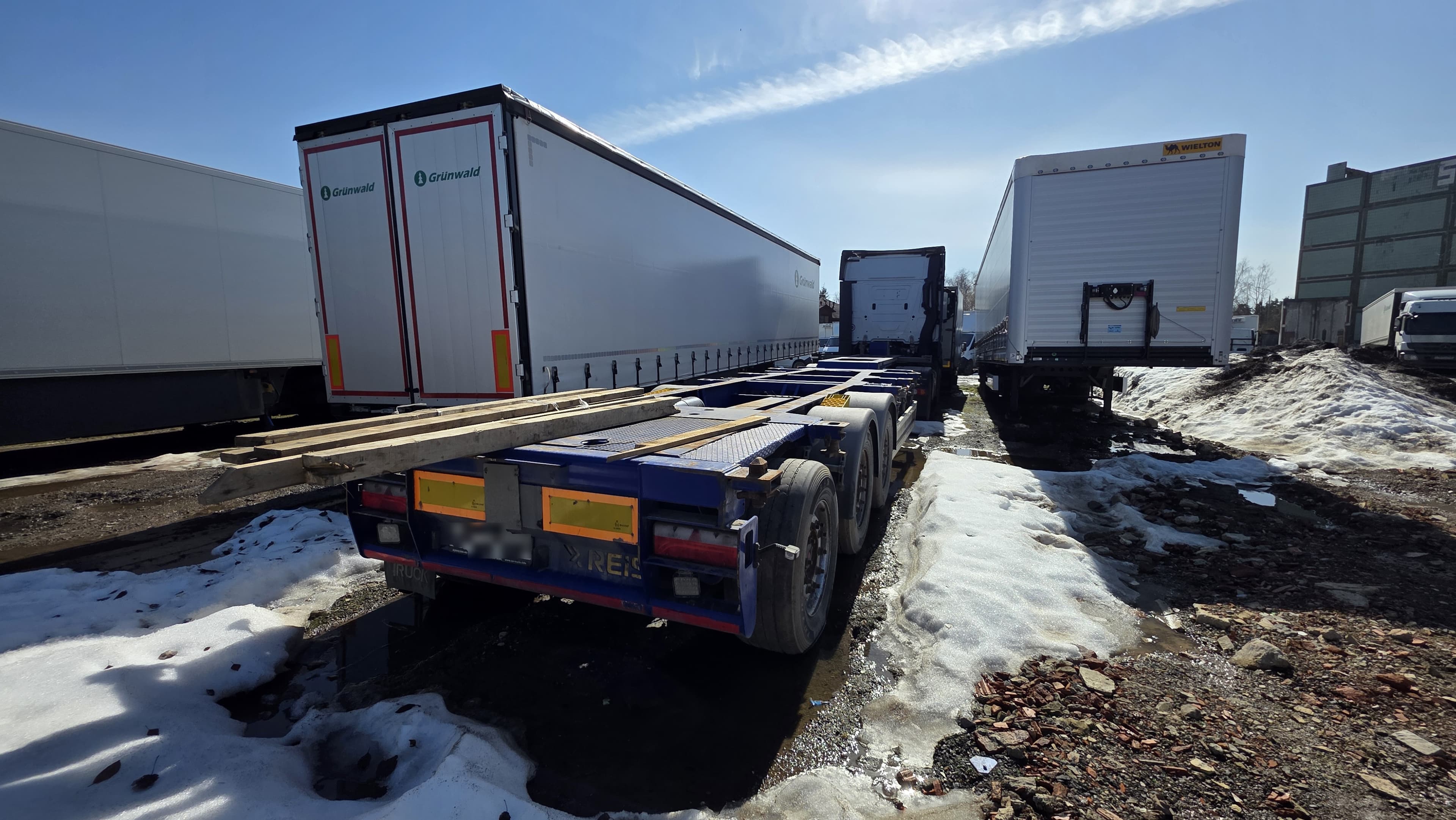 Reistreyler 3AFCRT08 Полуприцеп контейнеровоз 3 оси - 3