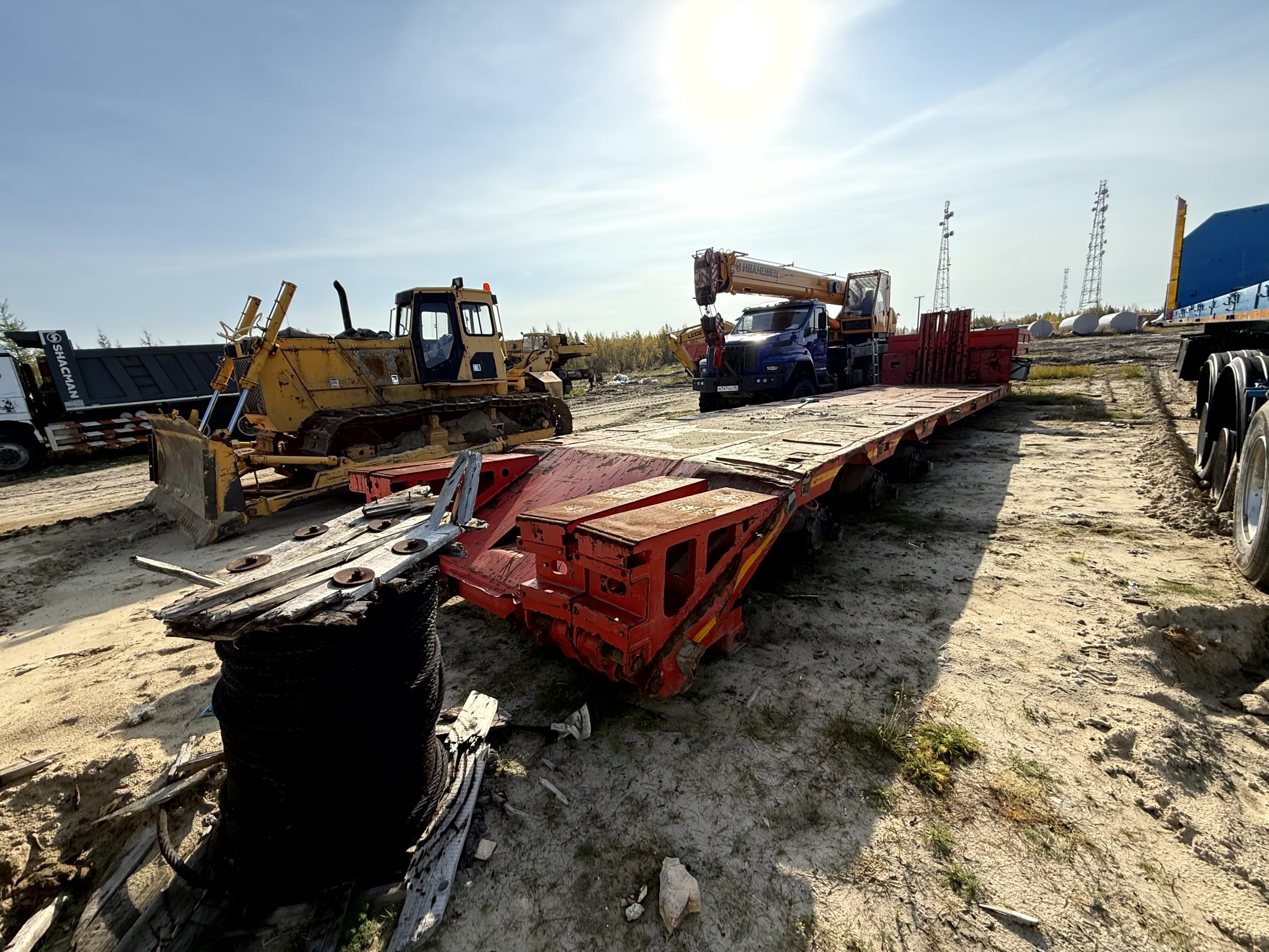 Пкф "Трансприцеп" 9882* Полуприцеп тяжеловоз 3 оси - 3
