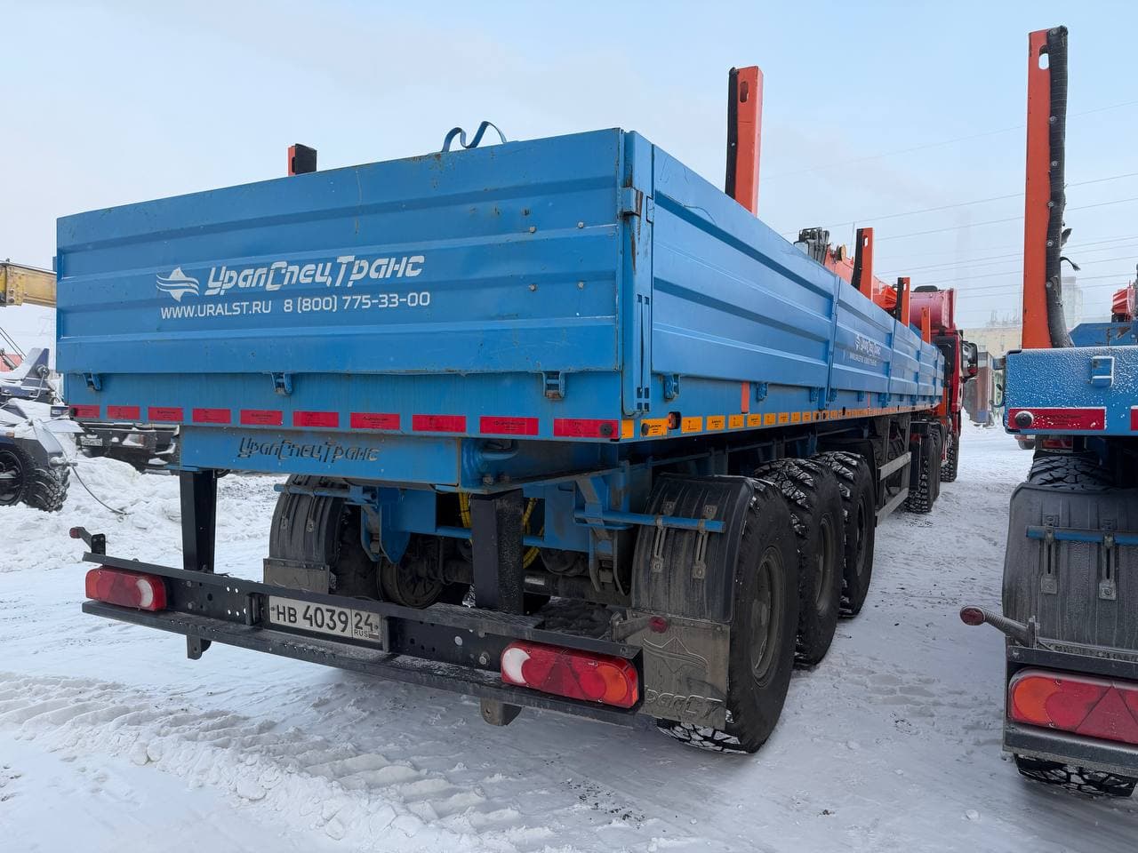 Уралспецтранс 9465* Полуприцеп бортовой - 3