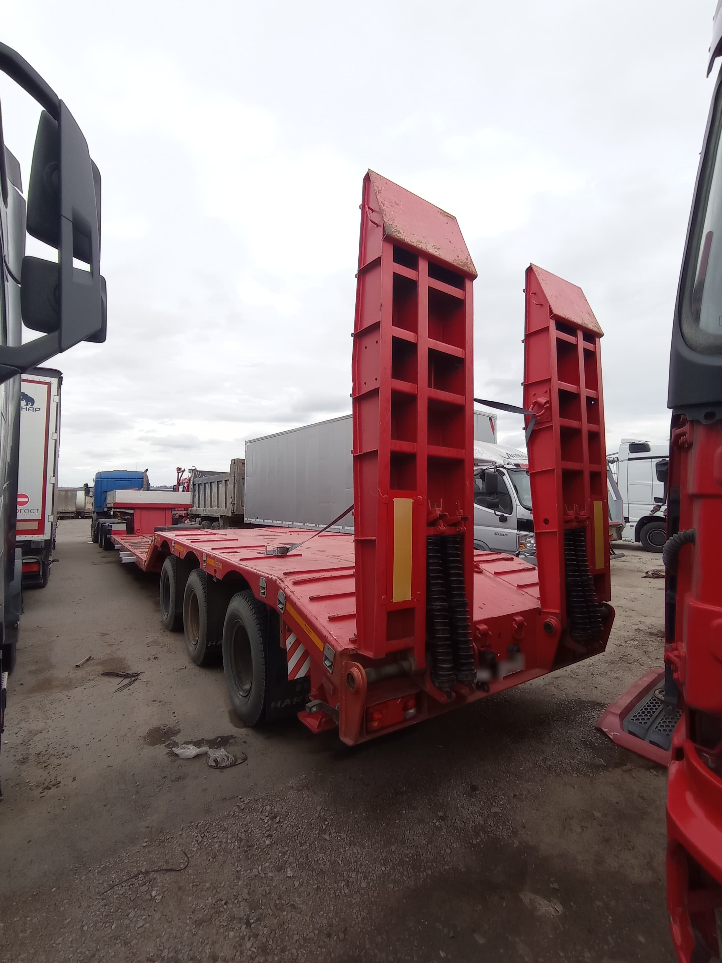 Hartung 9430* Полуприцеп тяжеловоз 3 оси - 4