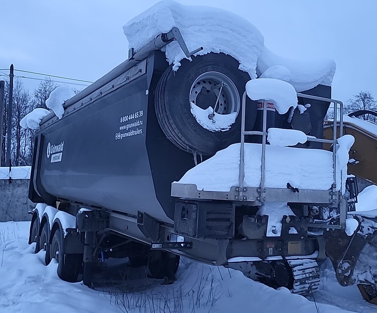 Grunwald 9453 Полуприцеп самосвальный - 2
