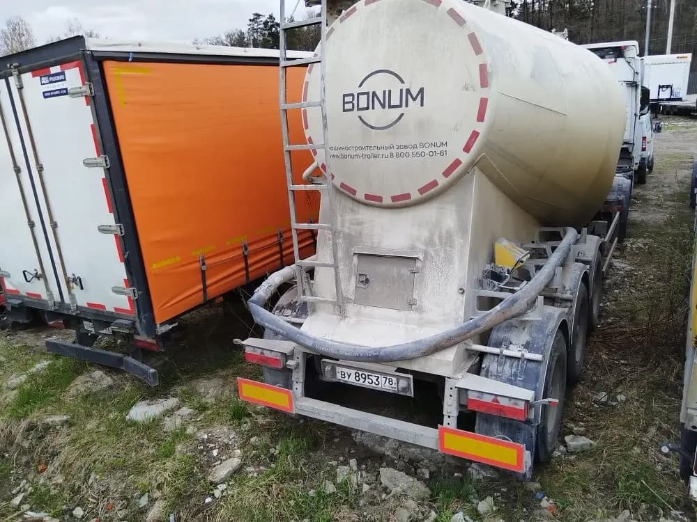 Bonum 914230 Полуприцеп цистерна для сыпучих грузов - 3