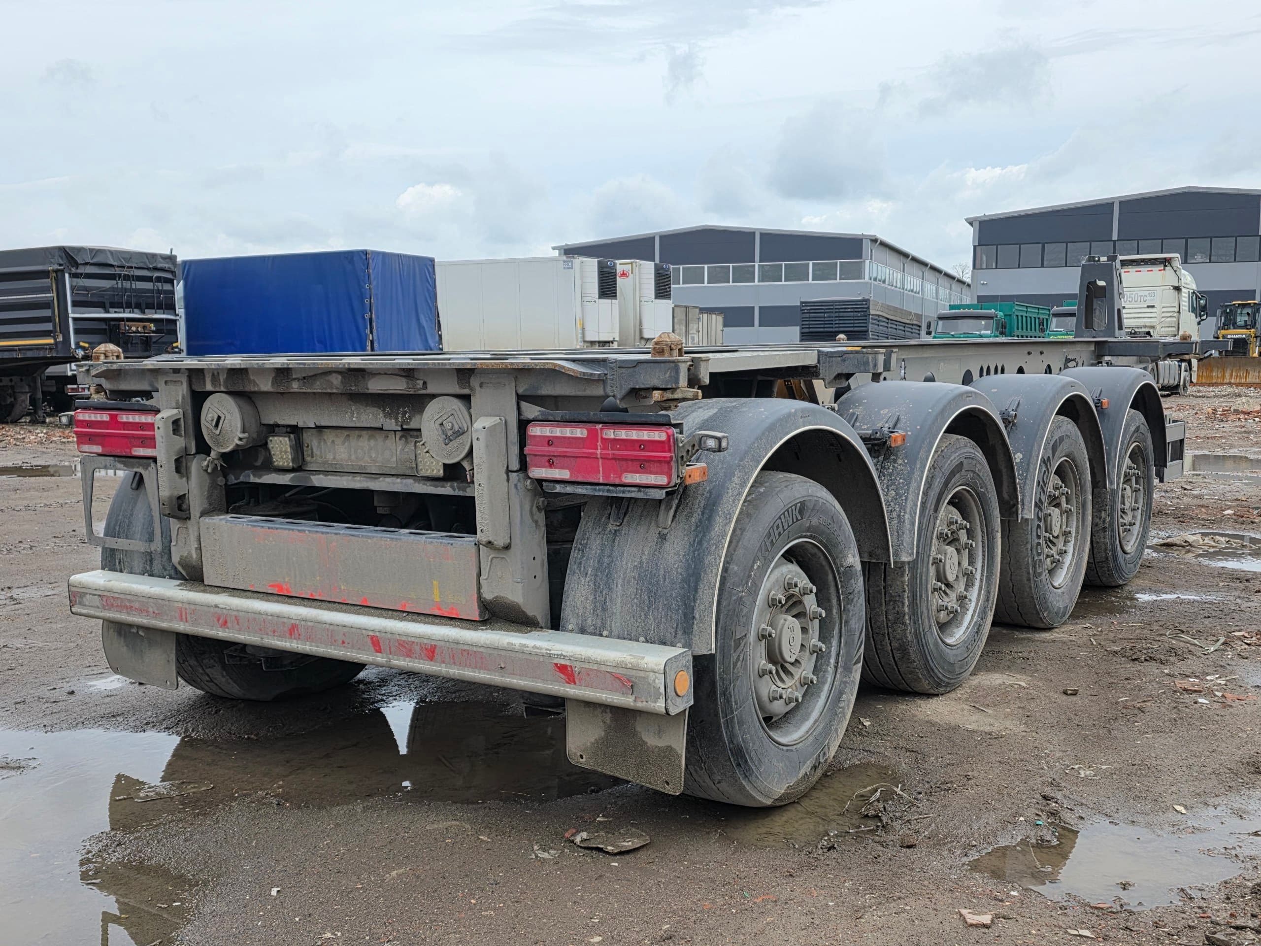 Grunwald 9454 Полуприцеп контейнеровоз 4 оси - 3