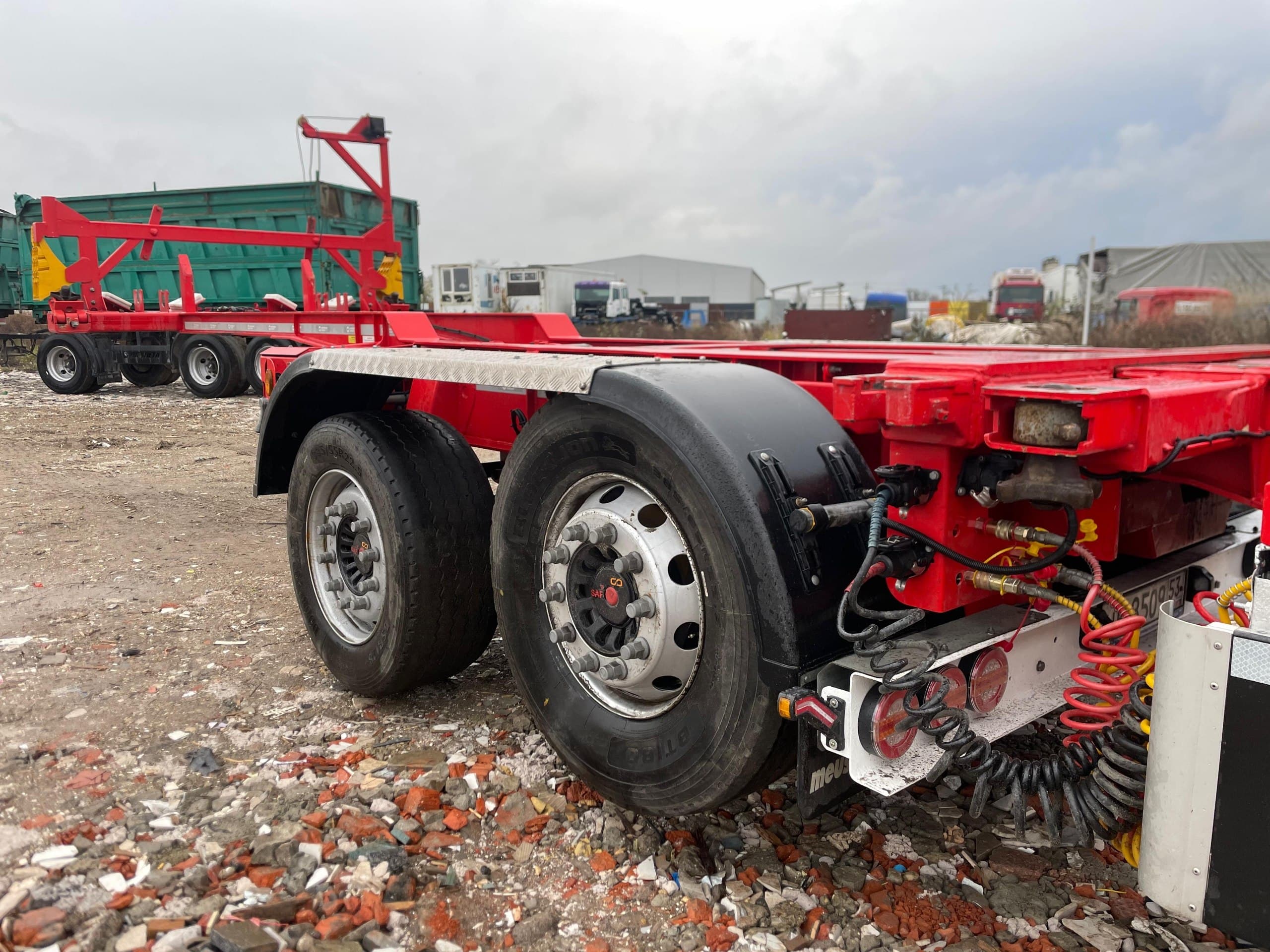 Новтрак MSW-236 Полуприцеп контейнеровоз 2 оси - 4