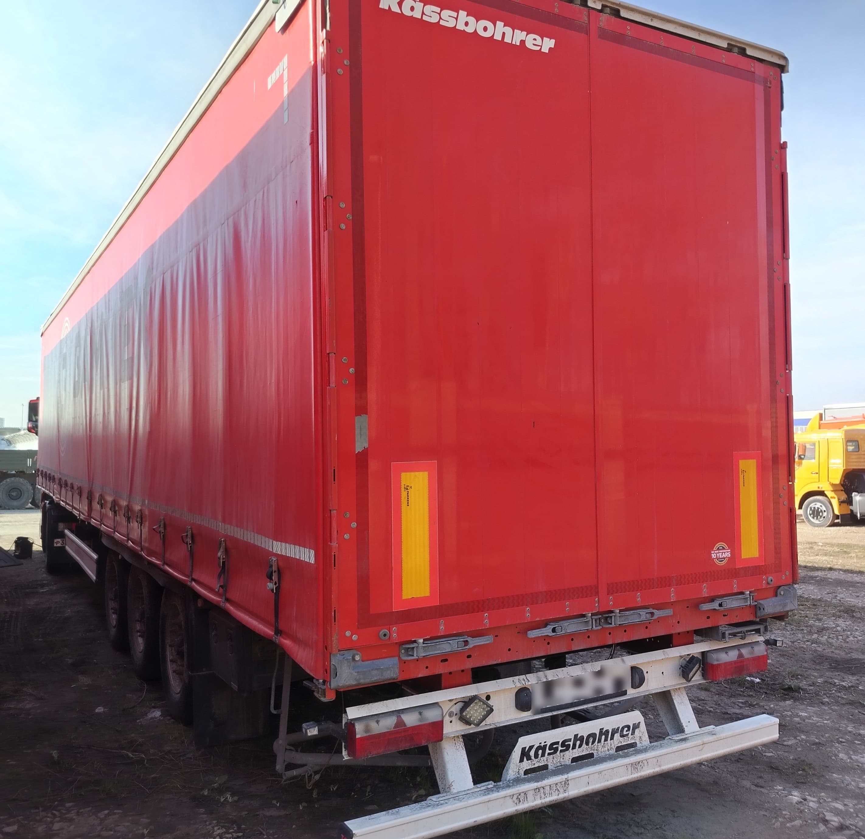 Kassbohrer MAXIMA Полуприцеп шторный - 4