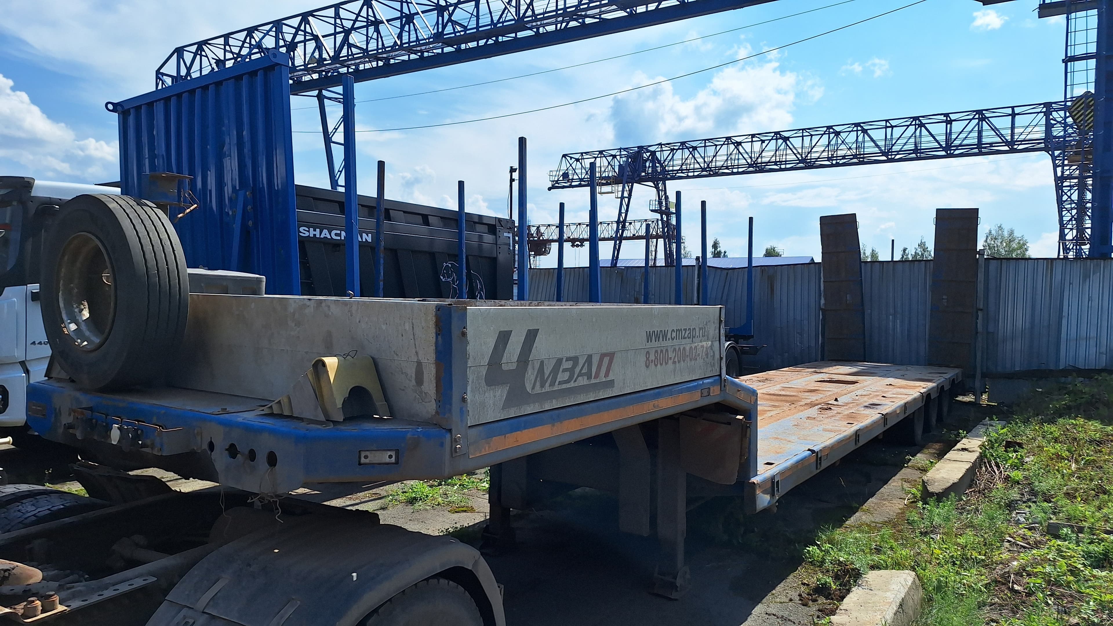 Чмзап 99064* Полуприцеп тяжеловоз 3 оси - 1