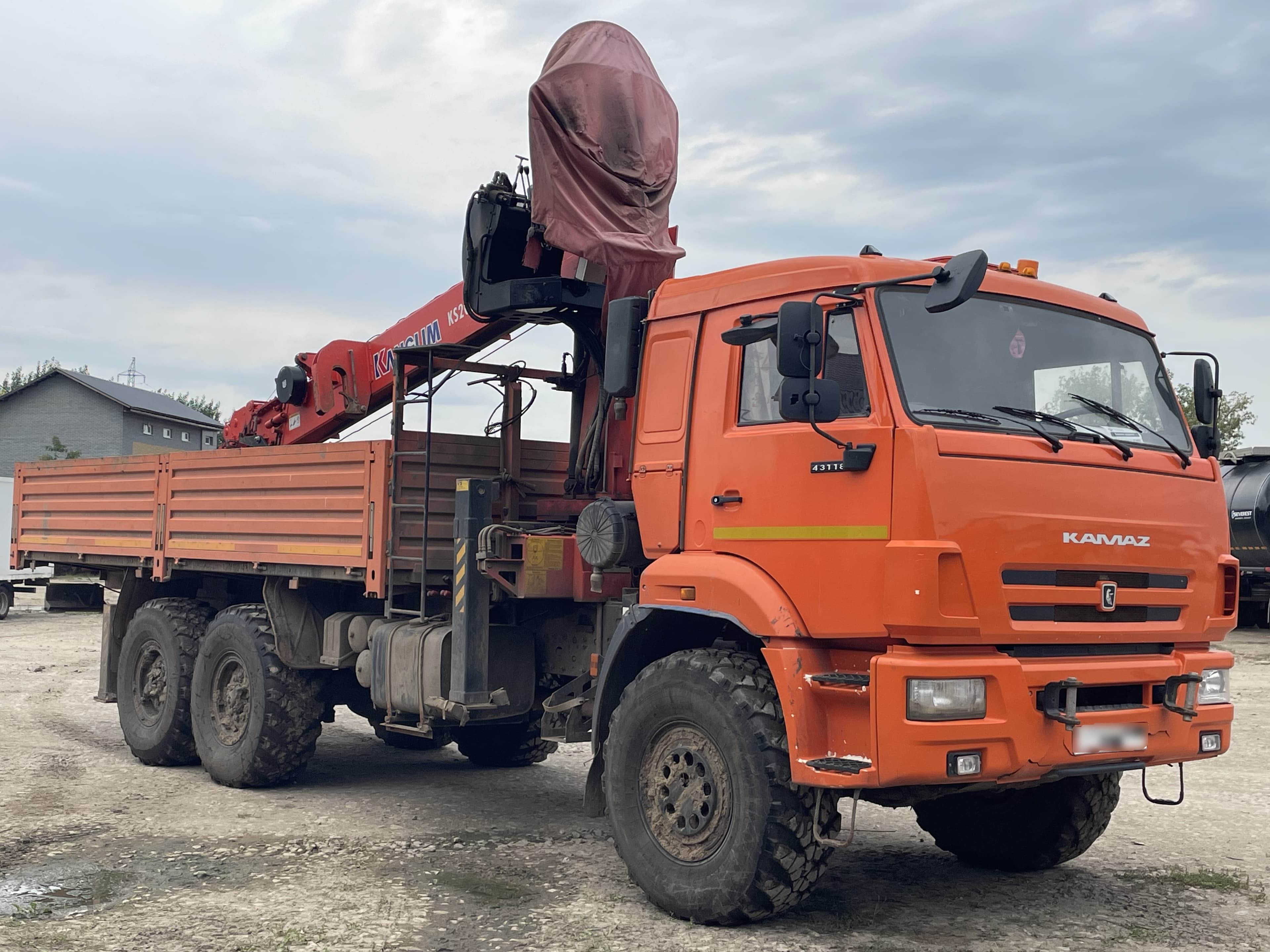 Рр Групп 4303* на шасси КАМАЗ 43118 6x6 Бортовой с КМУ - 2