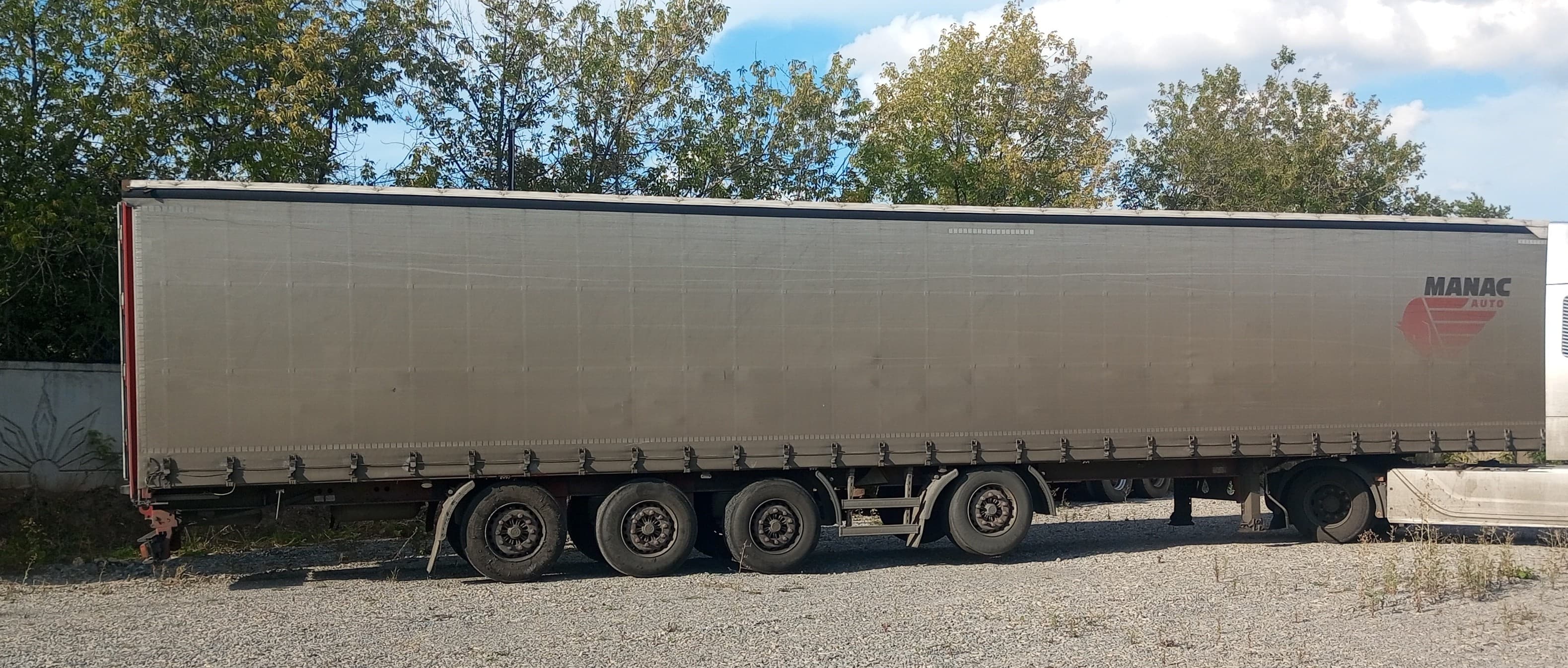 Manac 8794* Полуприцеп шторный - 2