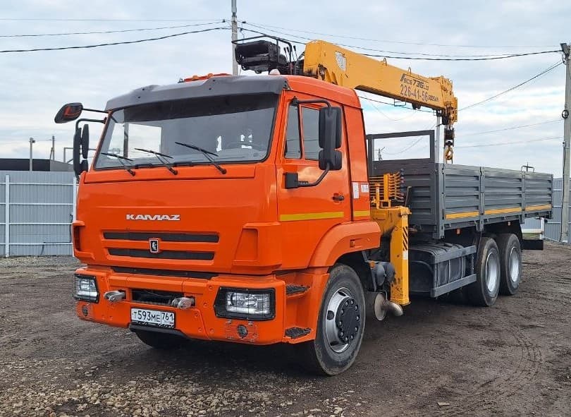 Рр Групп 44* на шасси КамАЗ 65115 6x4 Бортовой с КМУ - 1