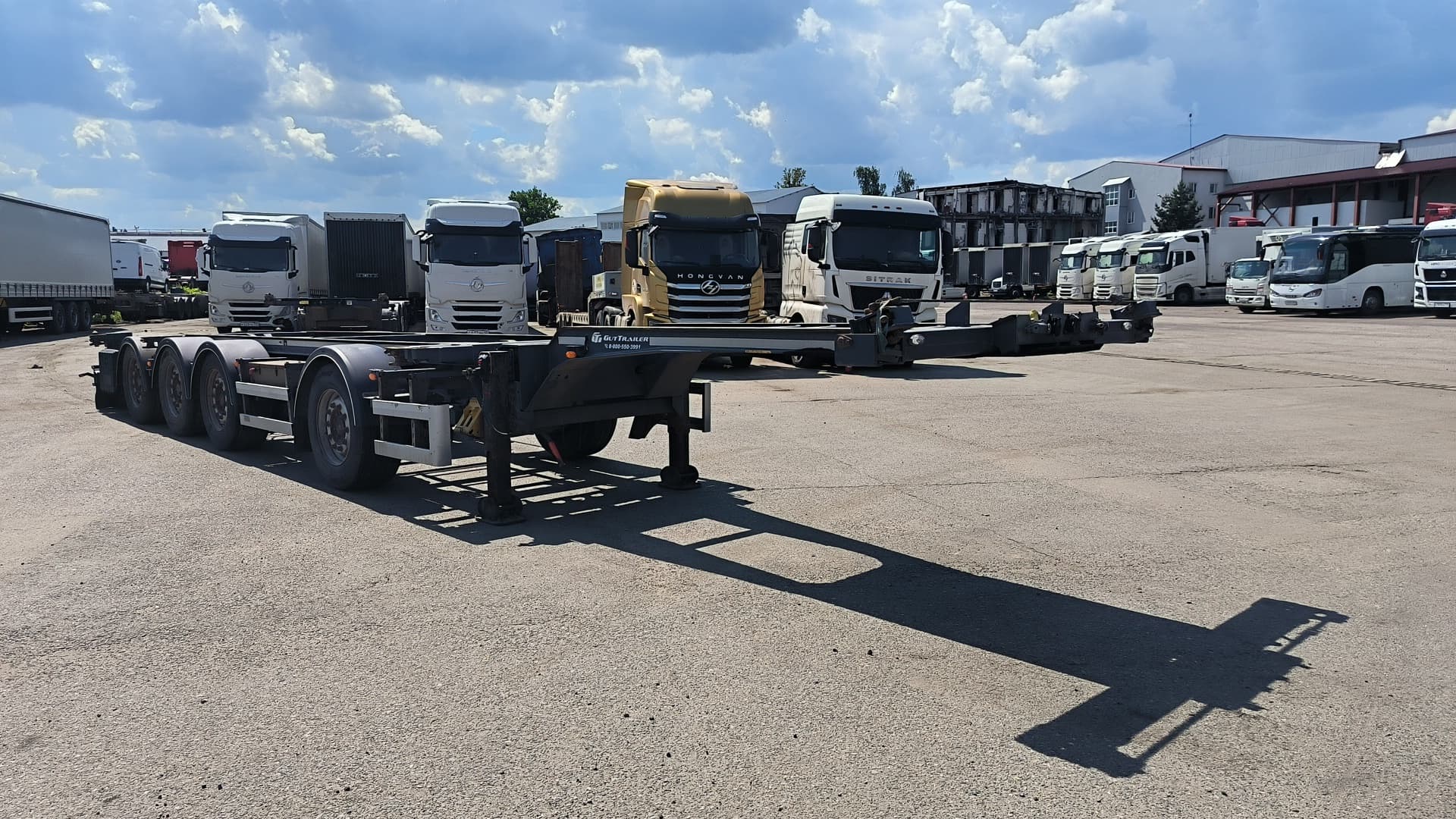 Гут Трэйлер CSA 544 Полуприцеп контейнеровоз 4 оси - 2