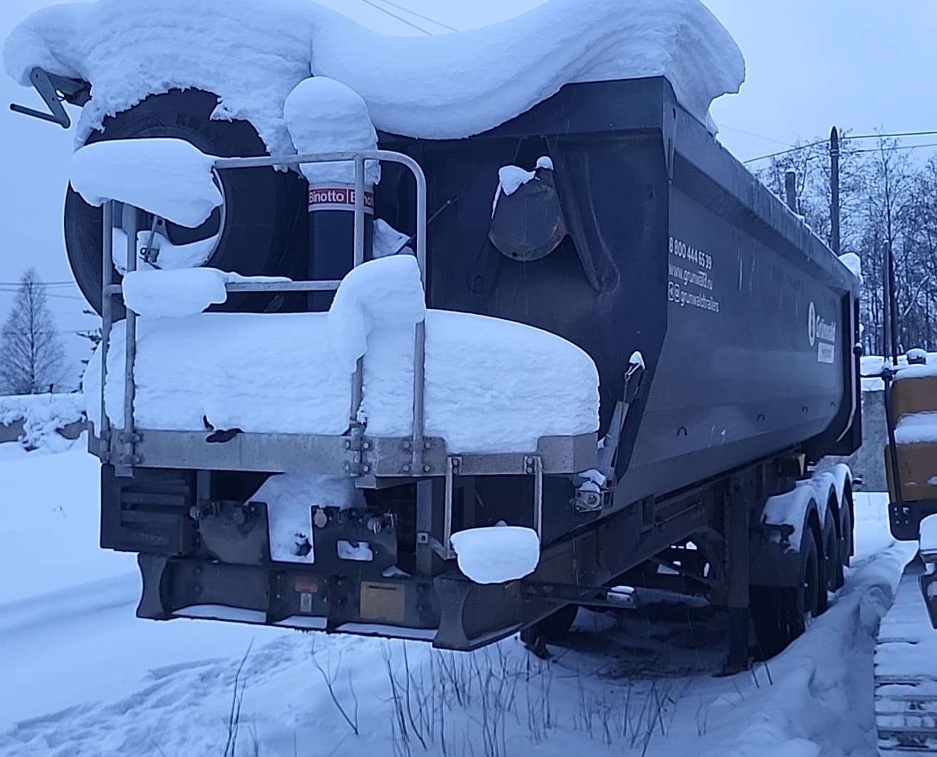 Grunwald 9453 Полуприцеп самосвальный - 1