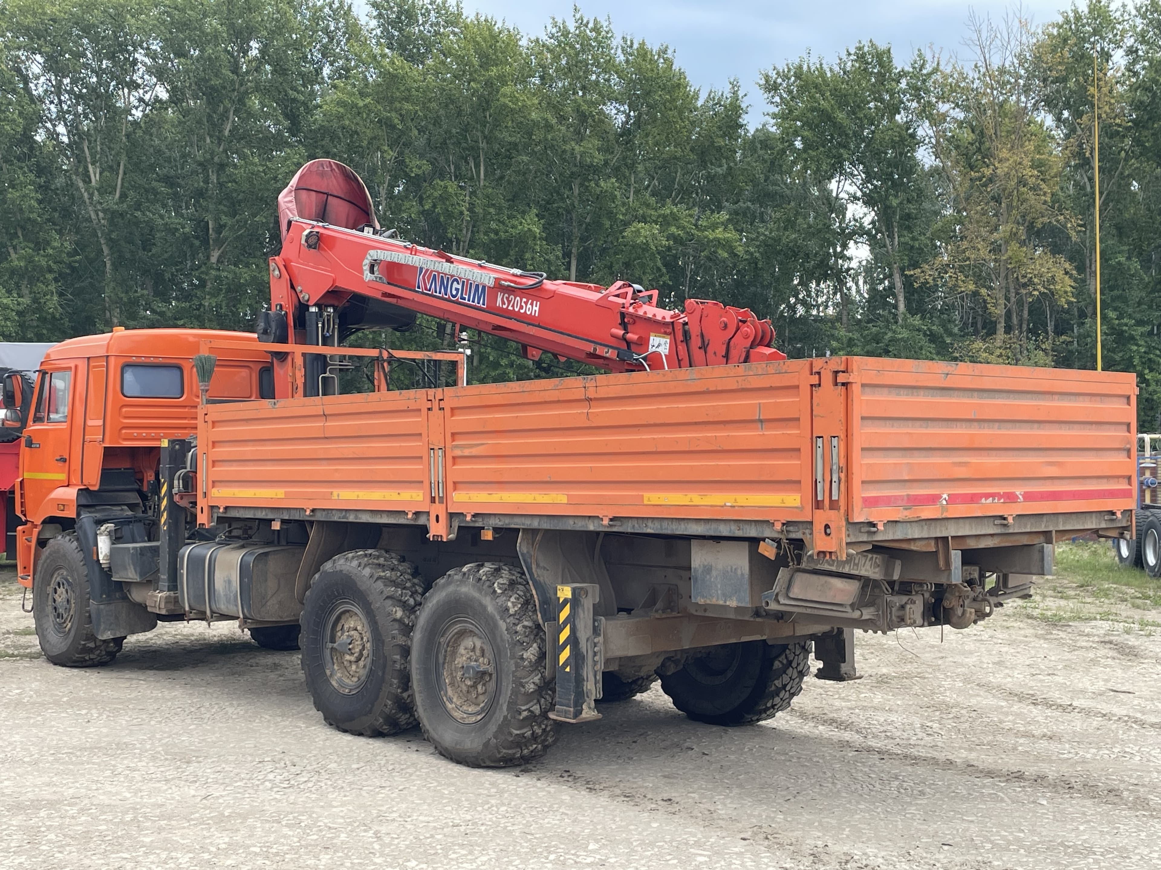 Рр Групп 4303* на шасси КАМАЗ 43118 6x6 Бортовой с КМУ - 4