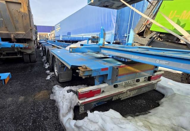 Meusburger/Новтрак SW-4 Полуприцеп контейнеровоз 4 оси - 4
