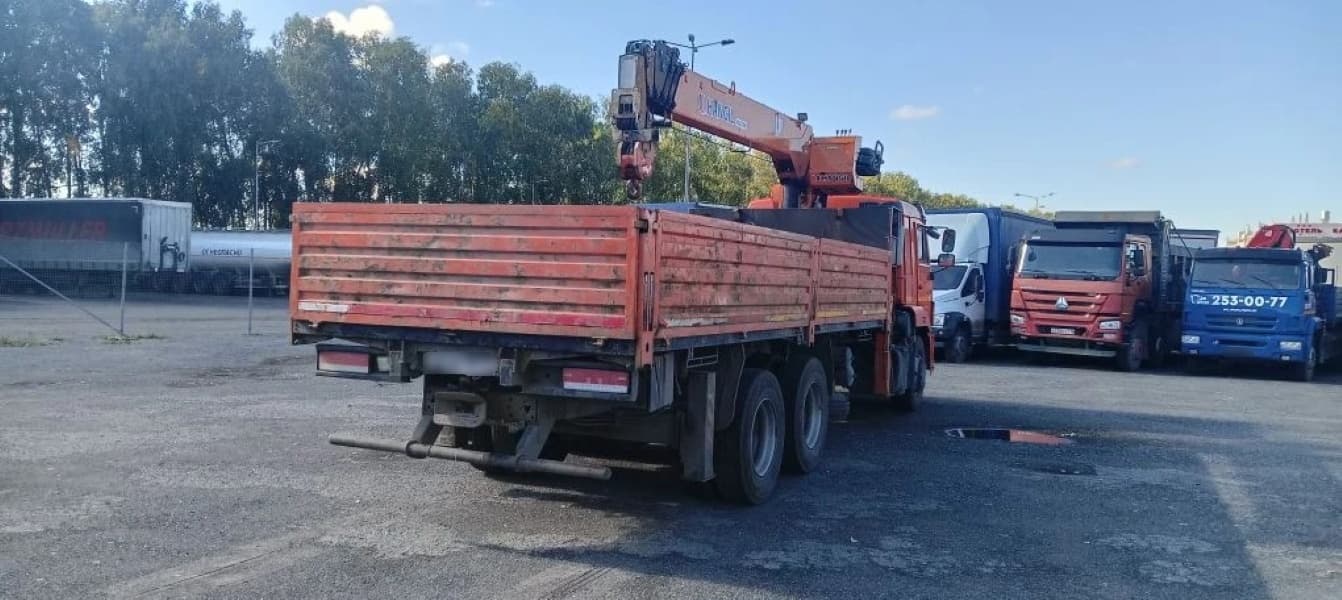 Рр Групп 4303А4-10 на шасси КамАЗ 65115 6x4 Бортовой с КМУ - 3