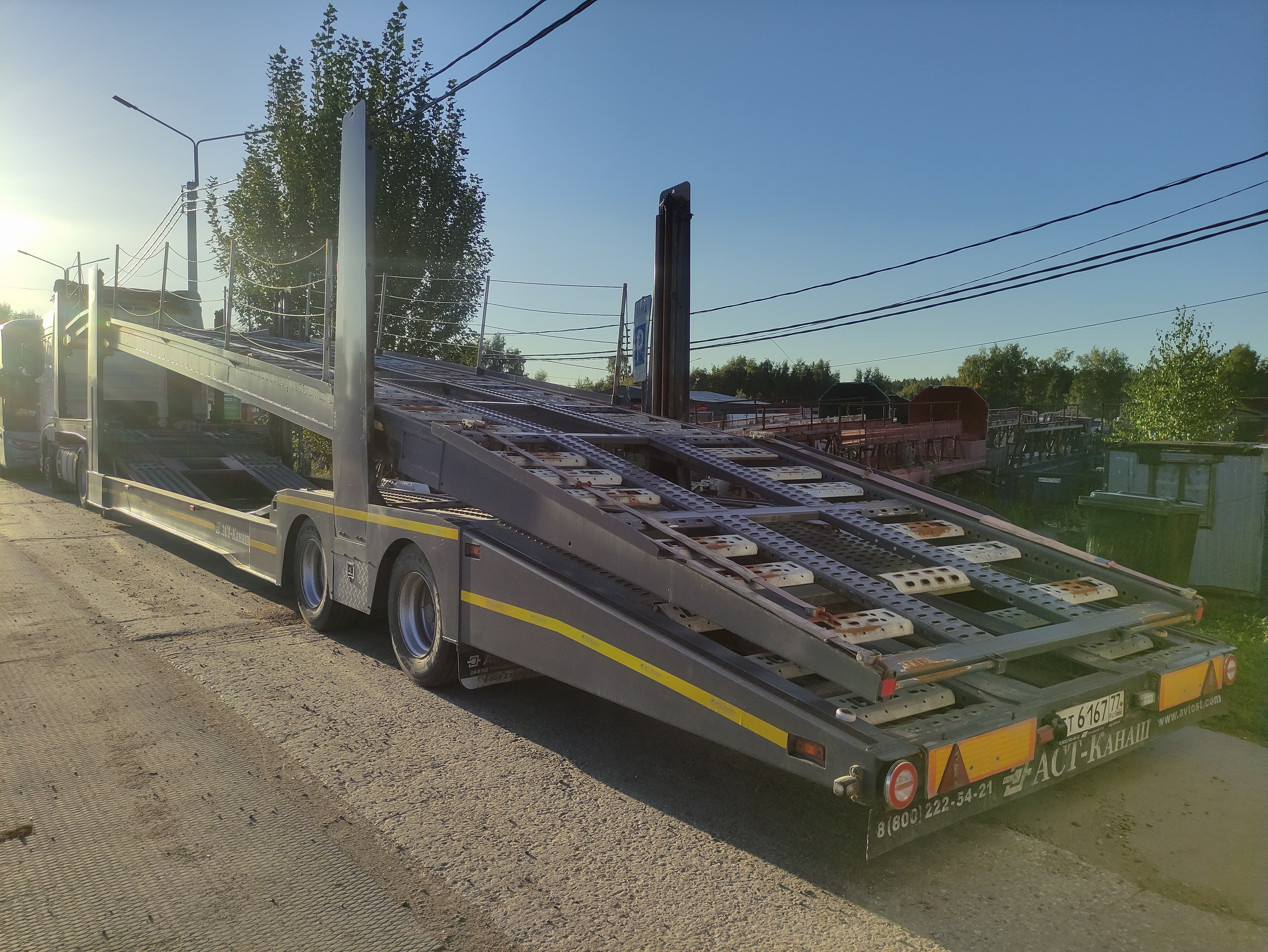 Автоспецтехника-Канаш 9492* Полуприцеп автовоз - 4