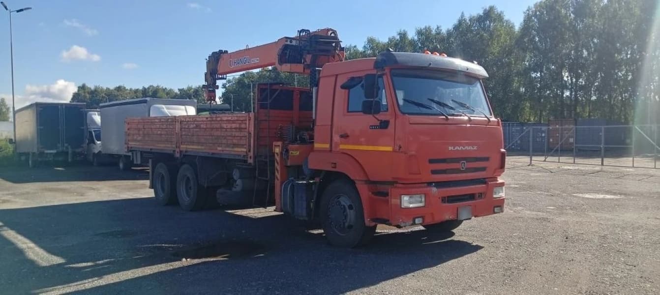 Рр Групп 4303А4-10 на шасси КамАЗ 65115 6x4 Бортовой с КМУ - 2