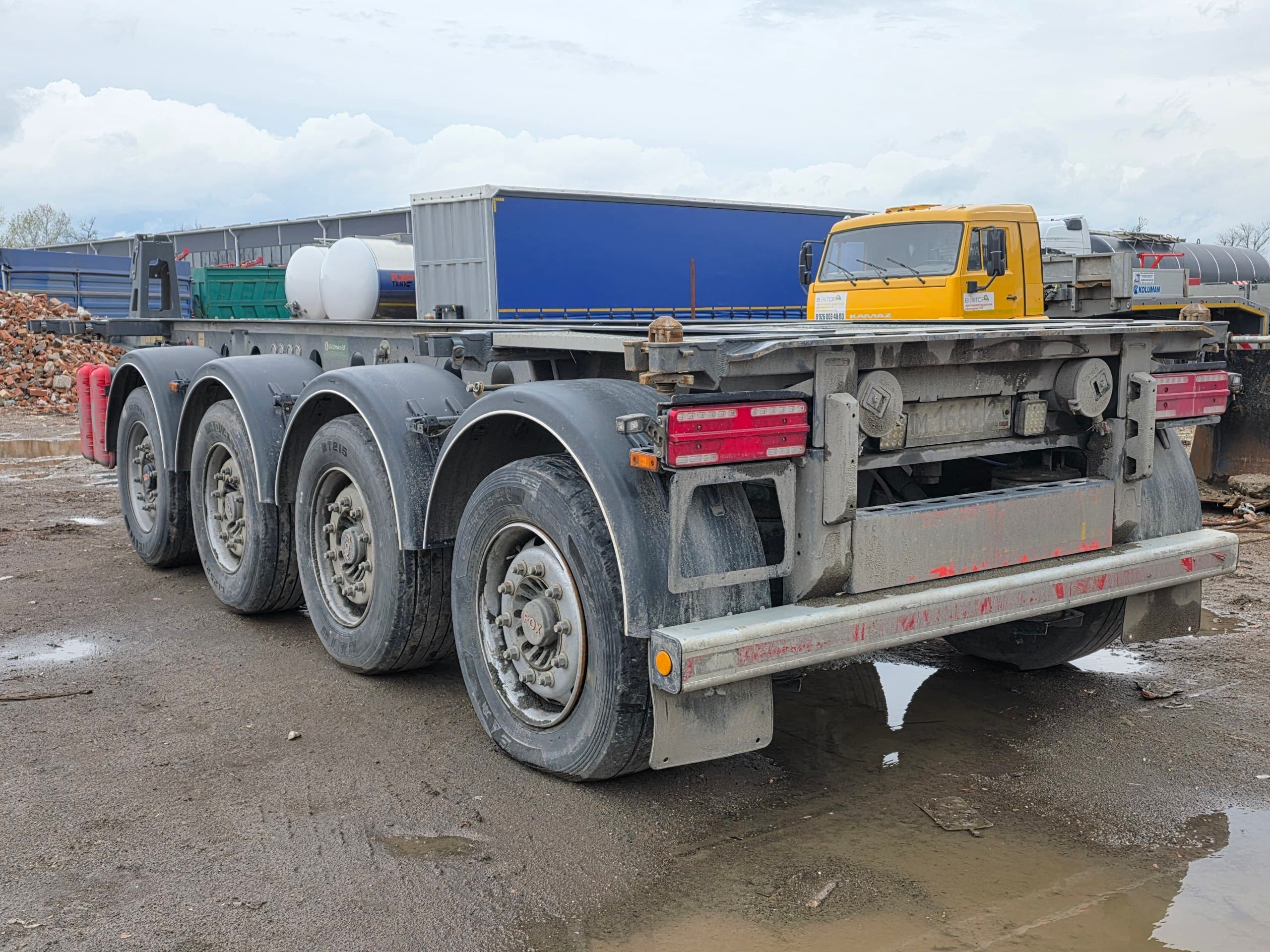 Grunwald 9454 Полуприцеп контейнеровоз 4 оси - 4
