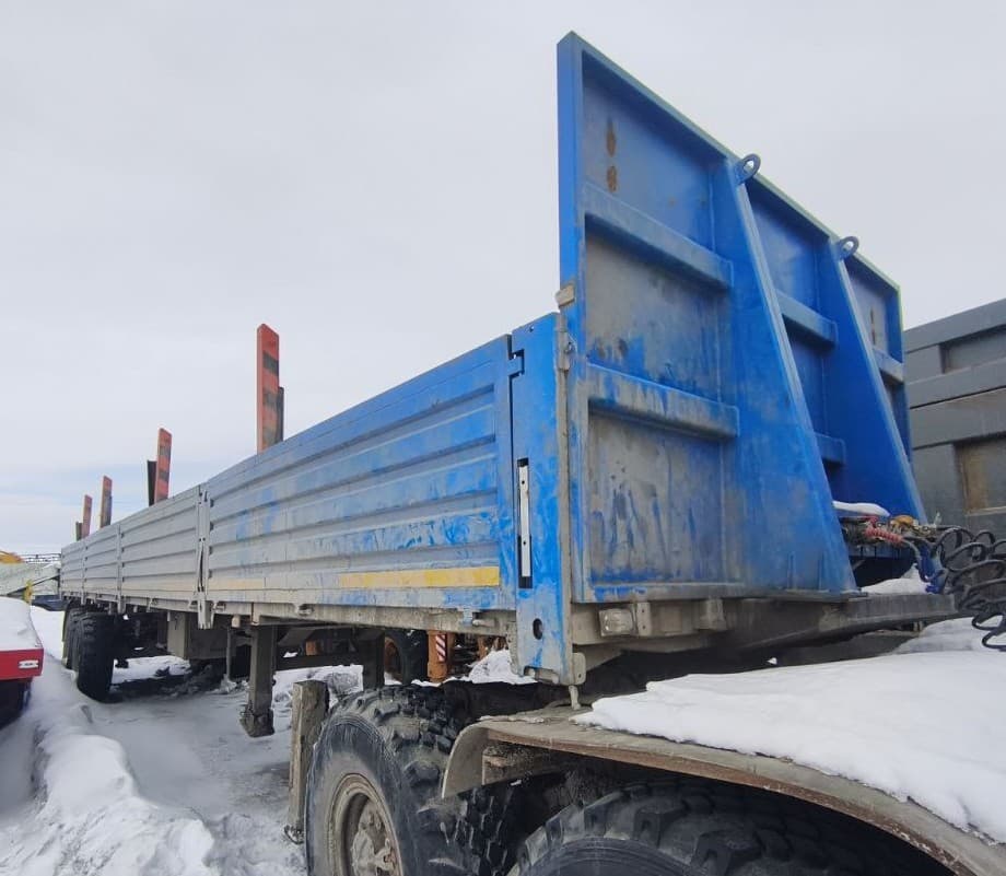 Туймазинский Завод Автобетоновозов 5885* Полуприцеп бортовой - 2