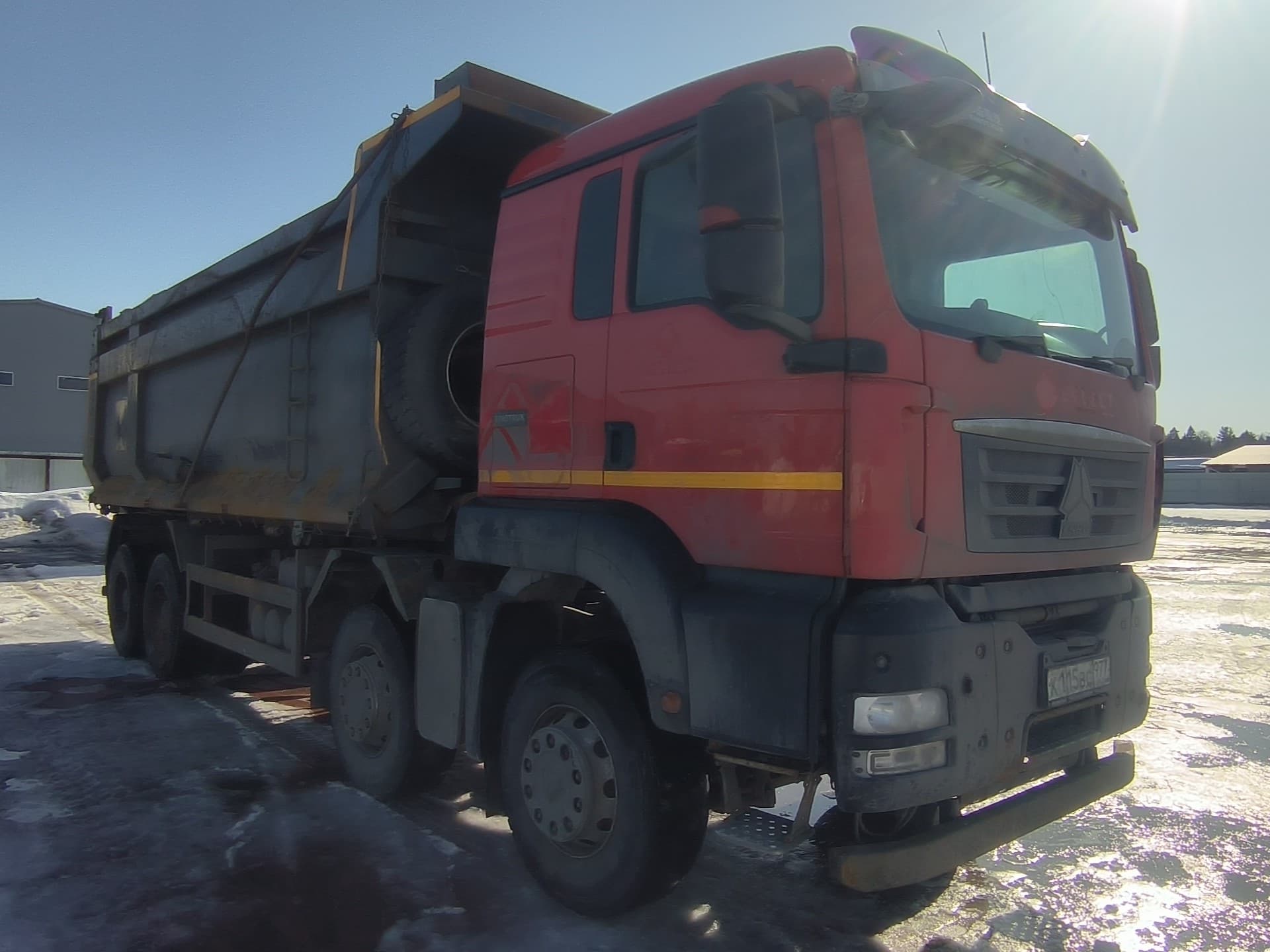 Howo T5G 8x4 Самосвал - 2