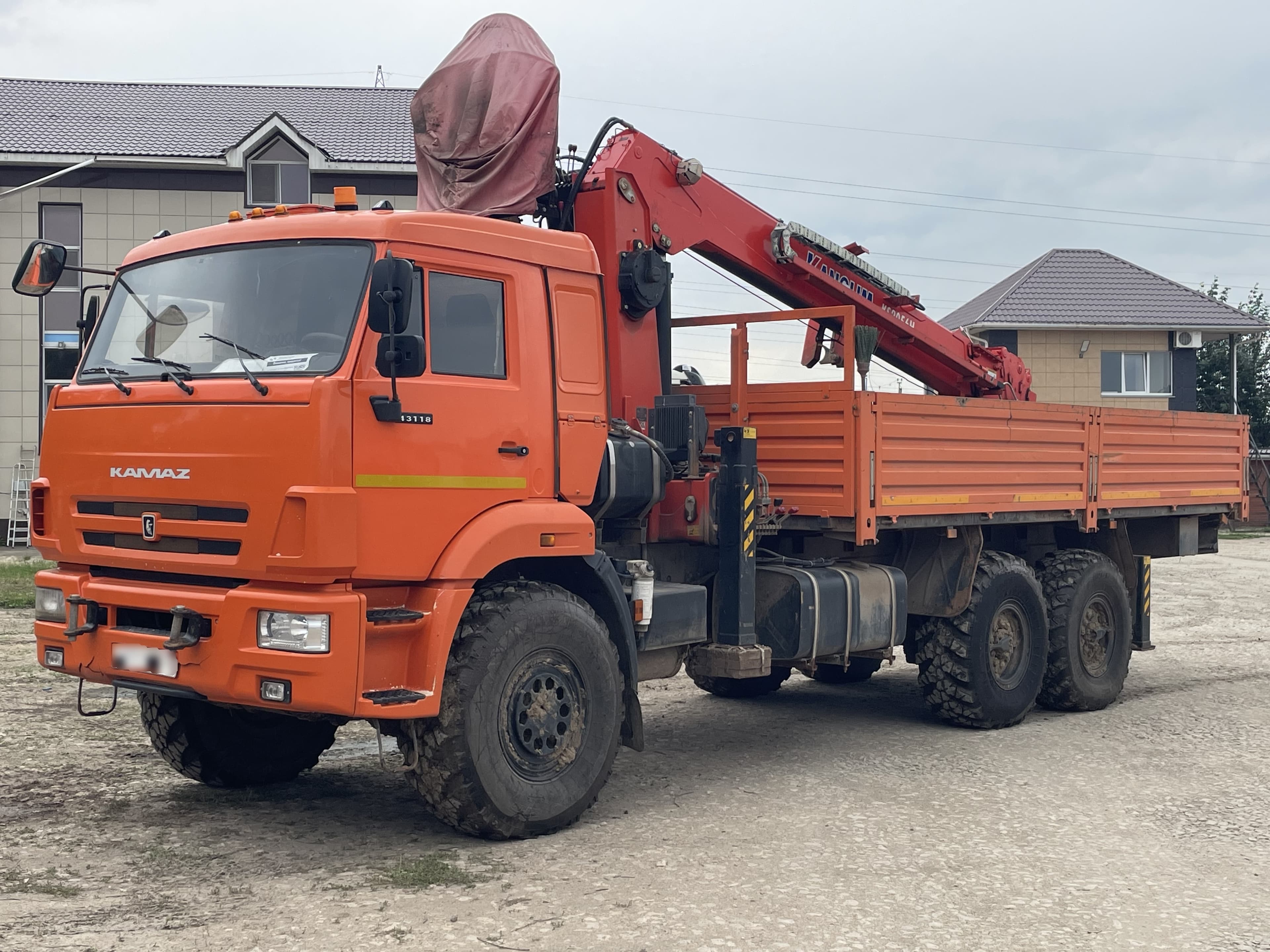 Рр Групп 4303* на шасси КАМАЗ 43118 6x6 Бортовой с КМУ - 1
