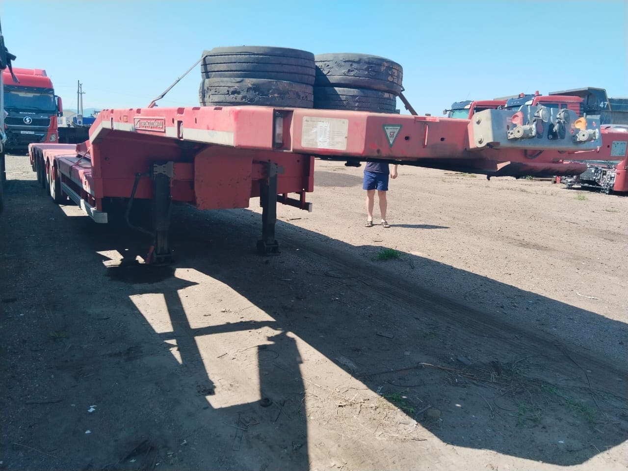 Тверьстроймаш 99396 Полуприцеп Тяжеловоз 6 осей - 2