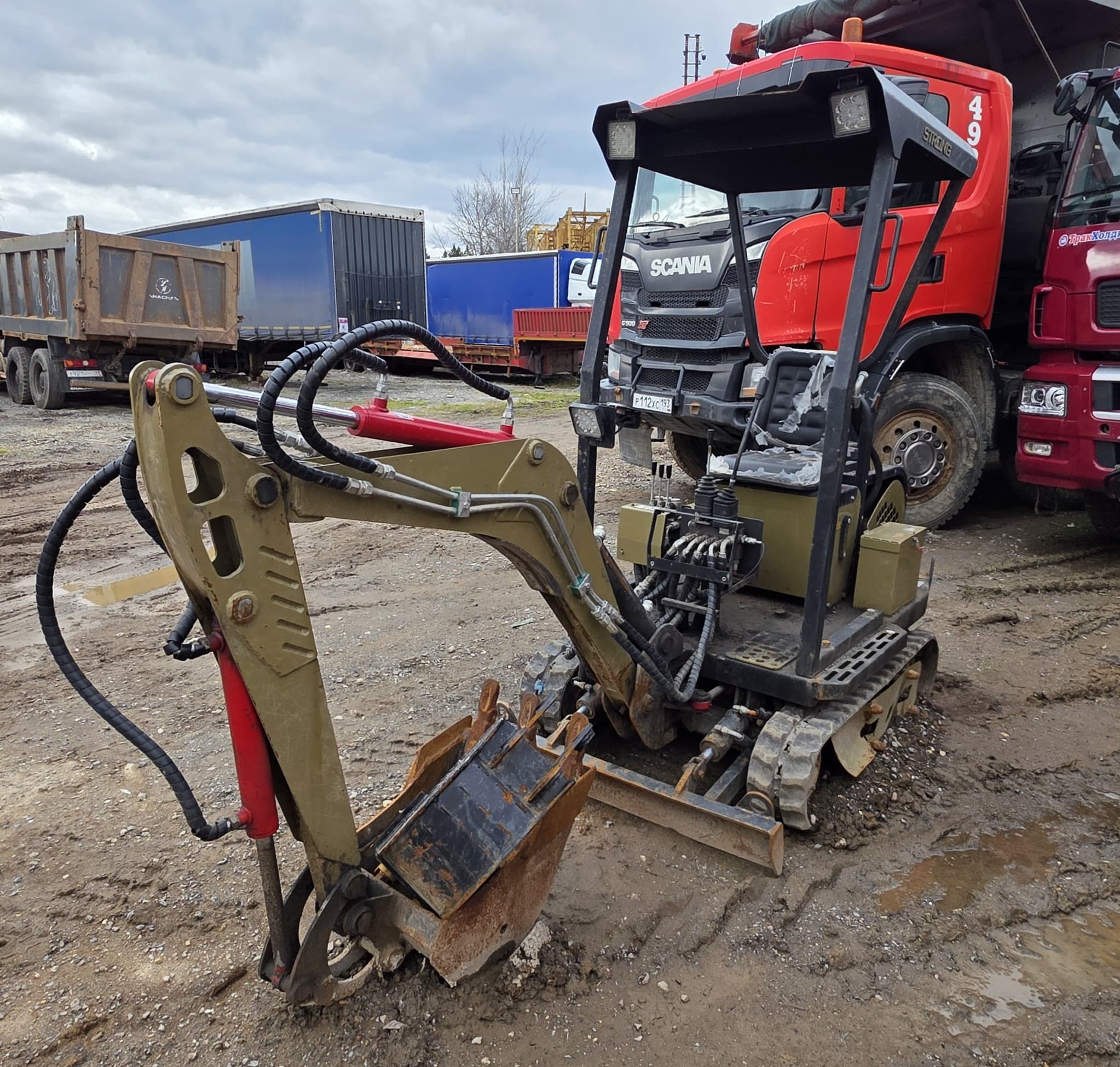 Strong MS1500 Мини-экскаватор - 1
