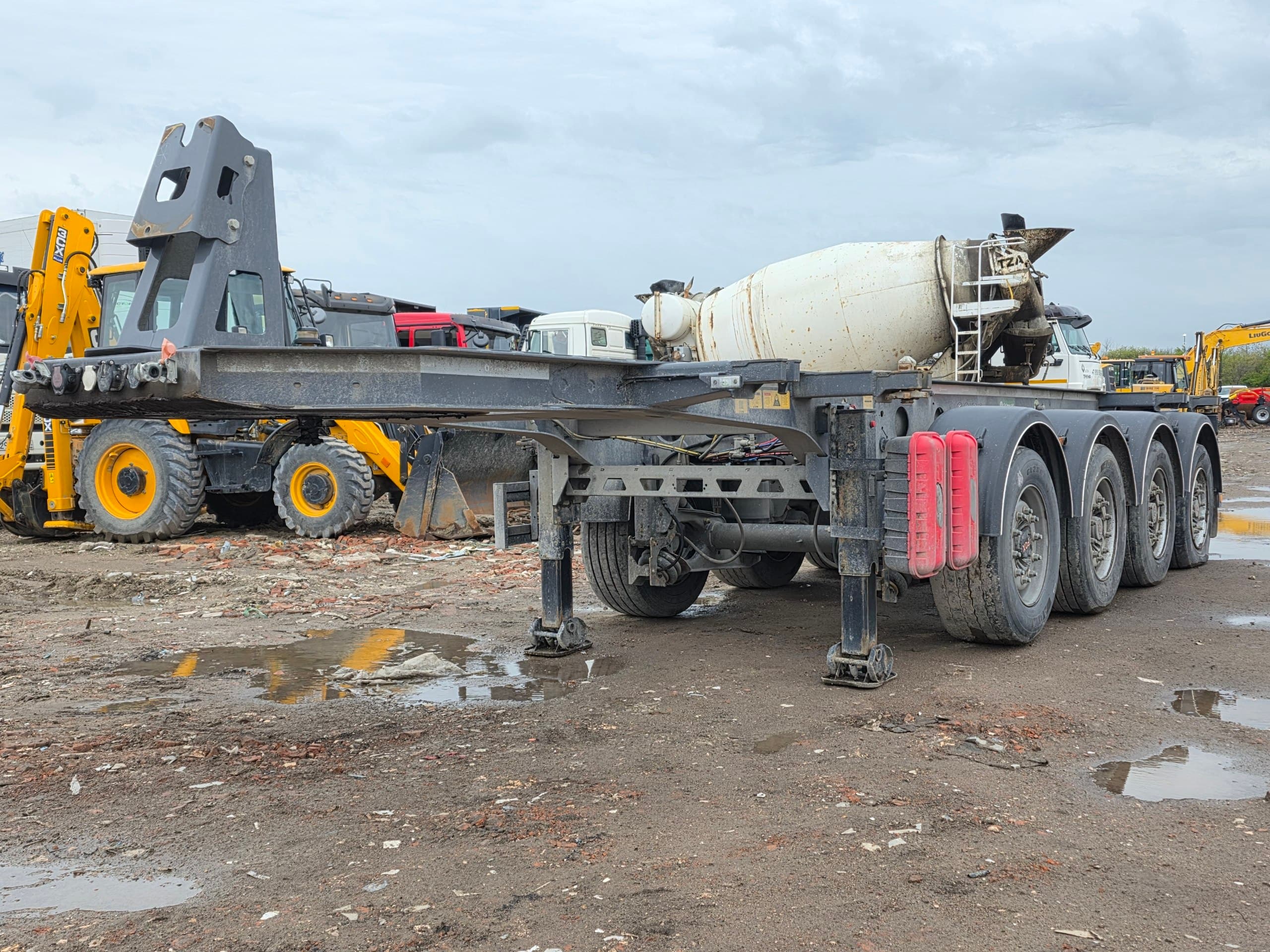 Grunwald 9454 Полуприцеп контейнеровоз 4 оси - 1