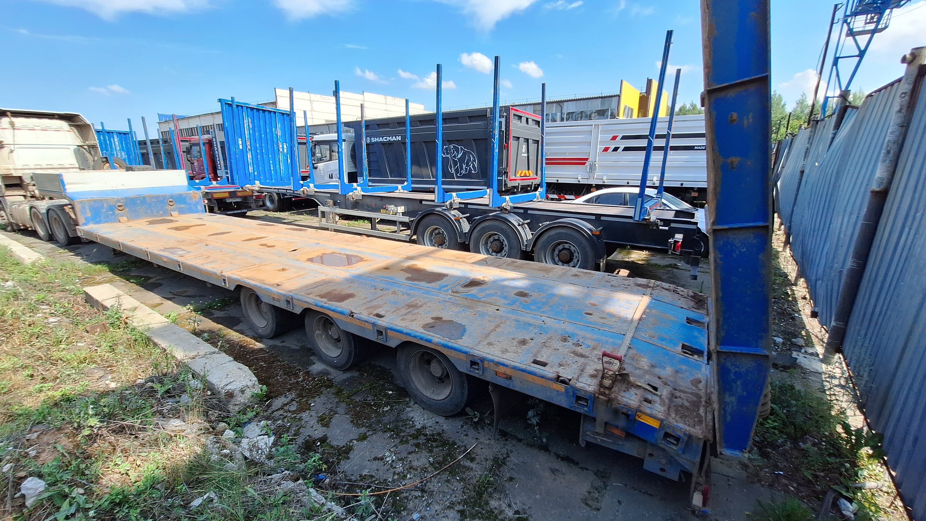 Чмзап 99064* Полуприцеп тяжеловоз 3 оси - 4