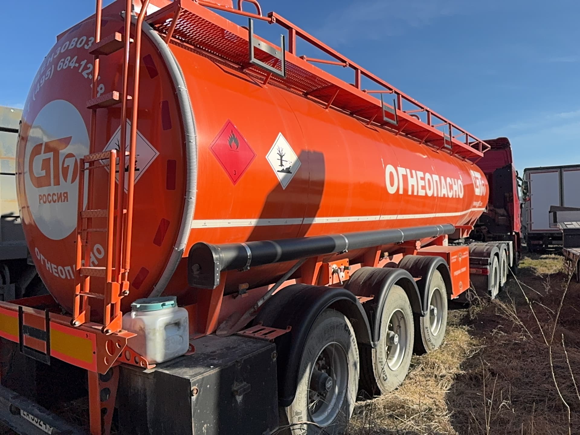 Нпо Нефтегазовое Машиностроение И Специальное Автомобилестроение ППЦ-1-3 Полуприцеп цистерна - 3