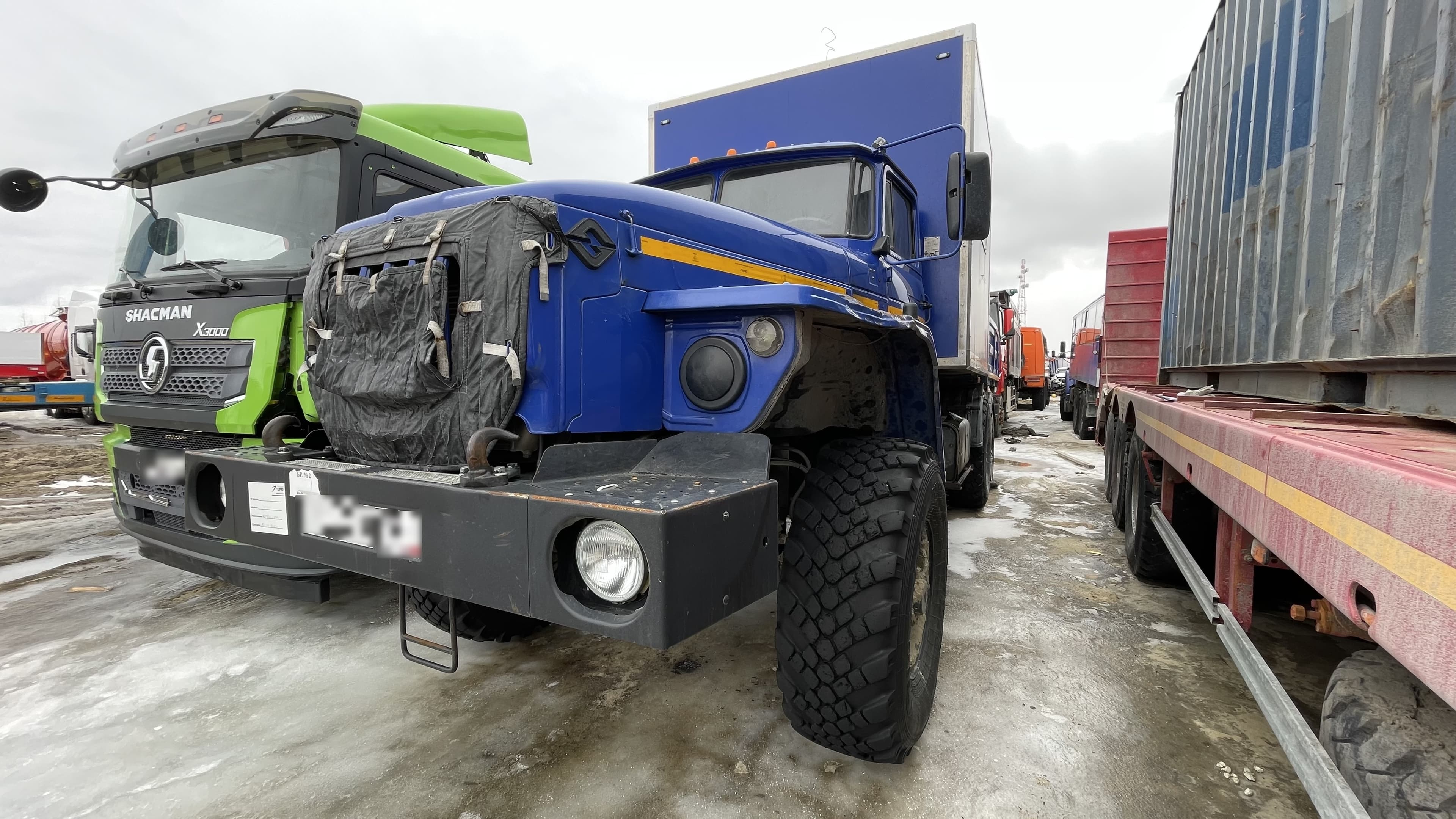 Гирд 1891* на шасси Ural NEXT 4320* 6x6 Передвижная мастерская с КМУ - 1