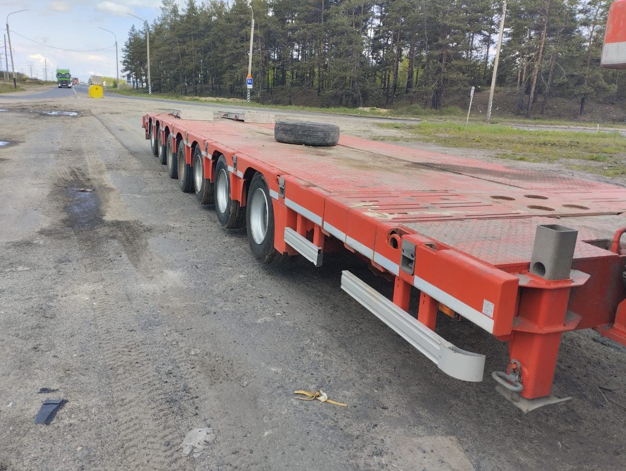 Тверьстроймаш 99397 Полуприцеп Тяжеловоз 7 осей - 2