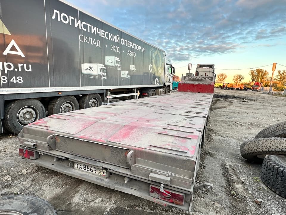 Спецприцеп 9942* Полуприцеп тяжеловоз 5 осей - 2