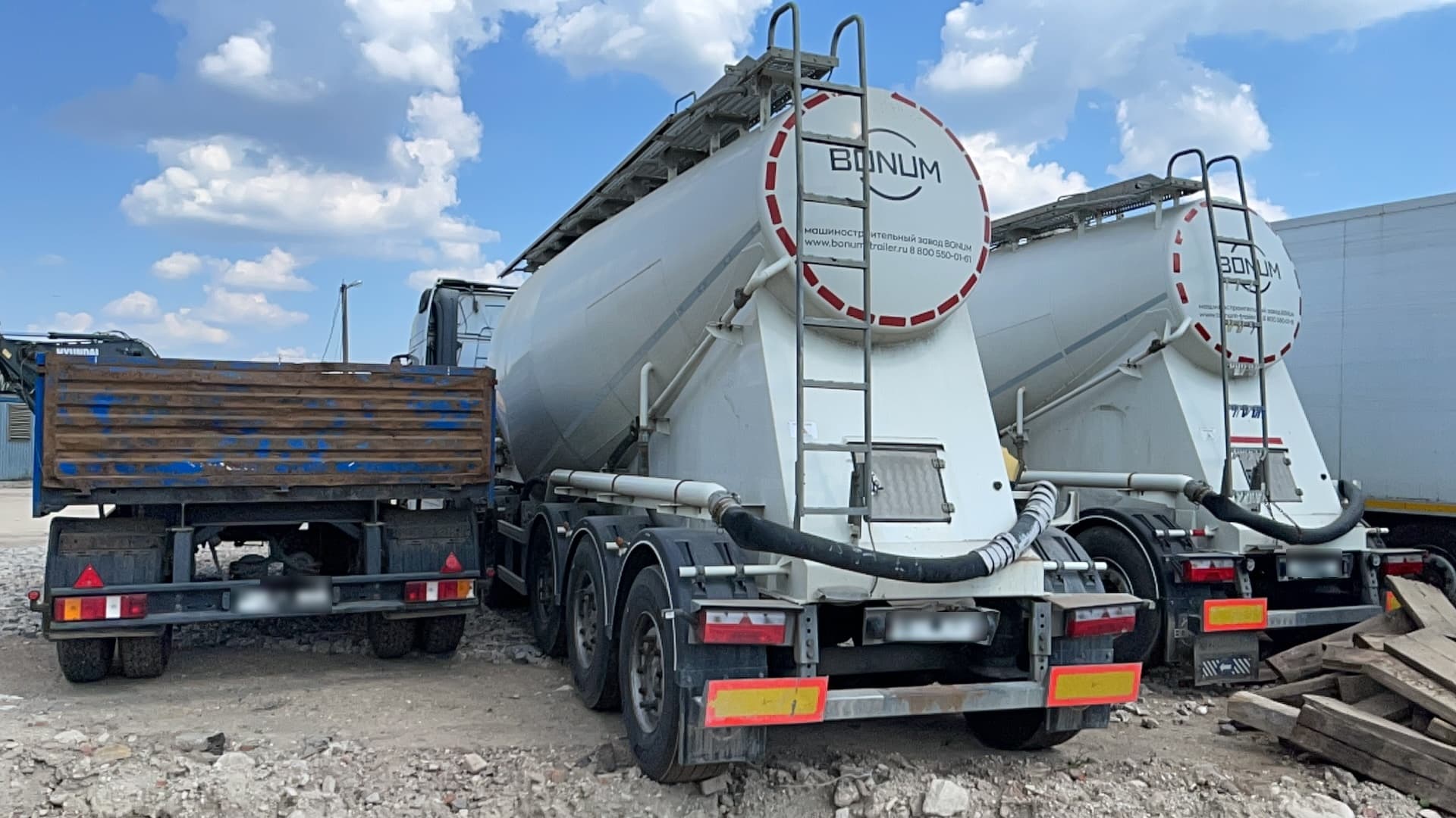Bonum 914231 Полуприцеп цистерна для сыпучих грузов - 4