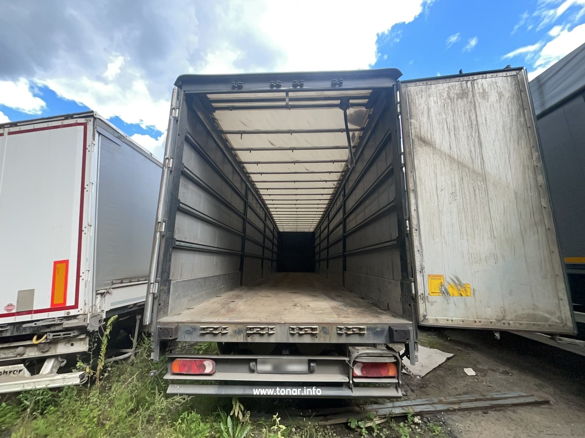 Тонар 9888* Полуприцеп шторный - 5