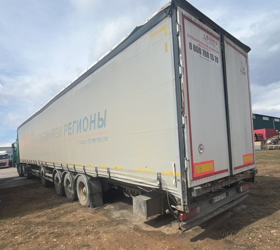 Тонар 97882 Полуприцеп шторный - 4