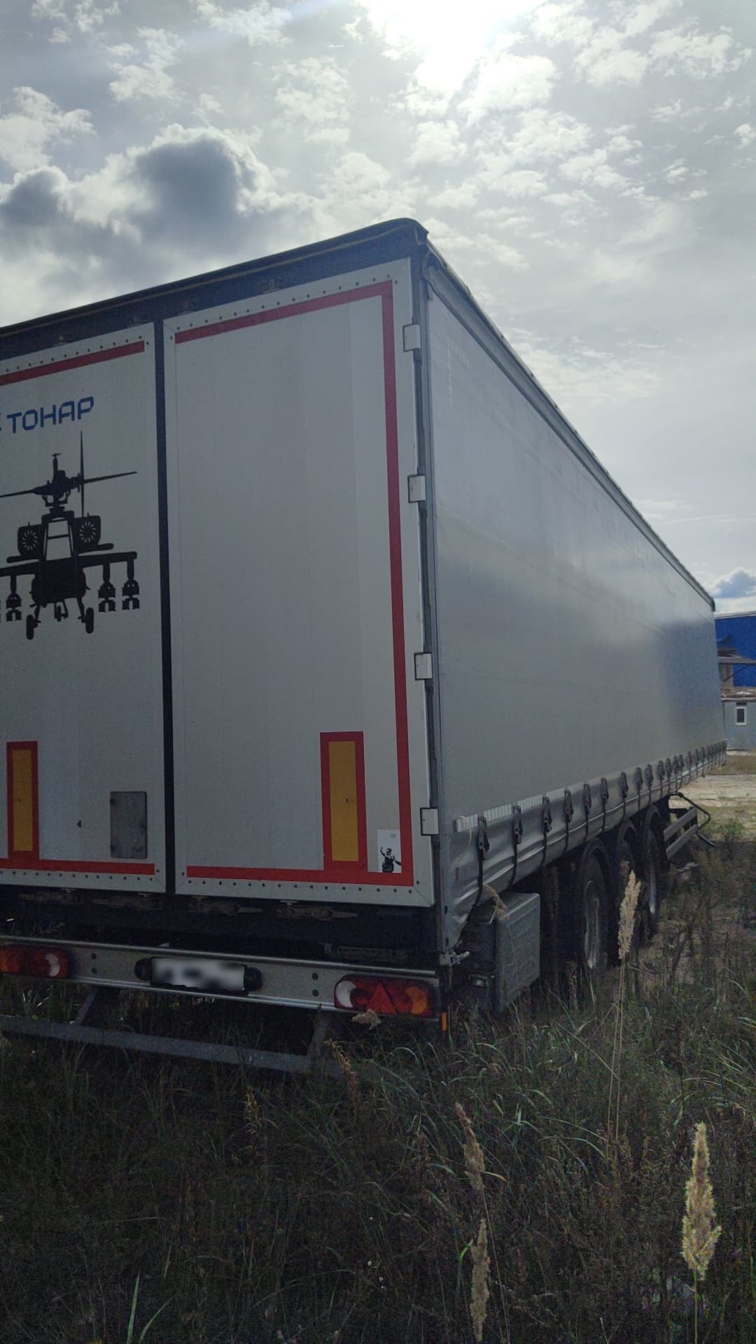 Тонар 9888* Полуприцеп шторный - 3