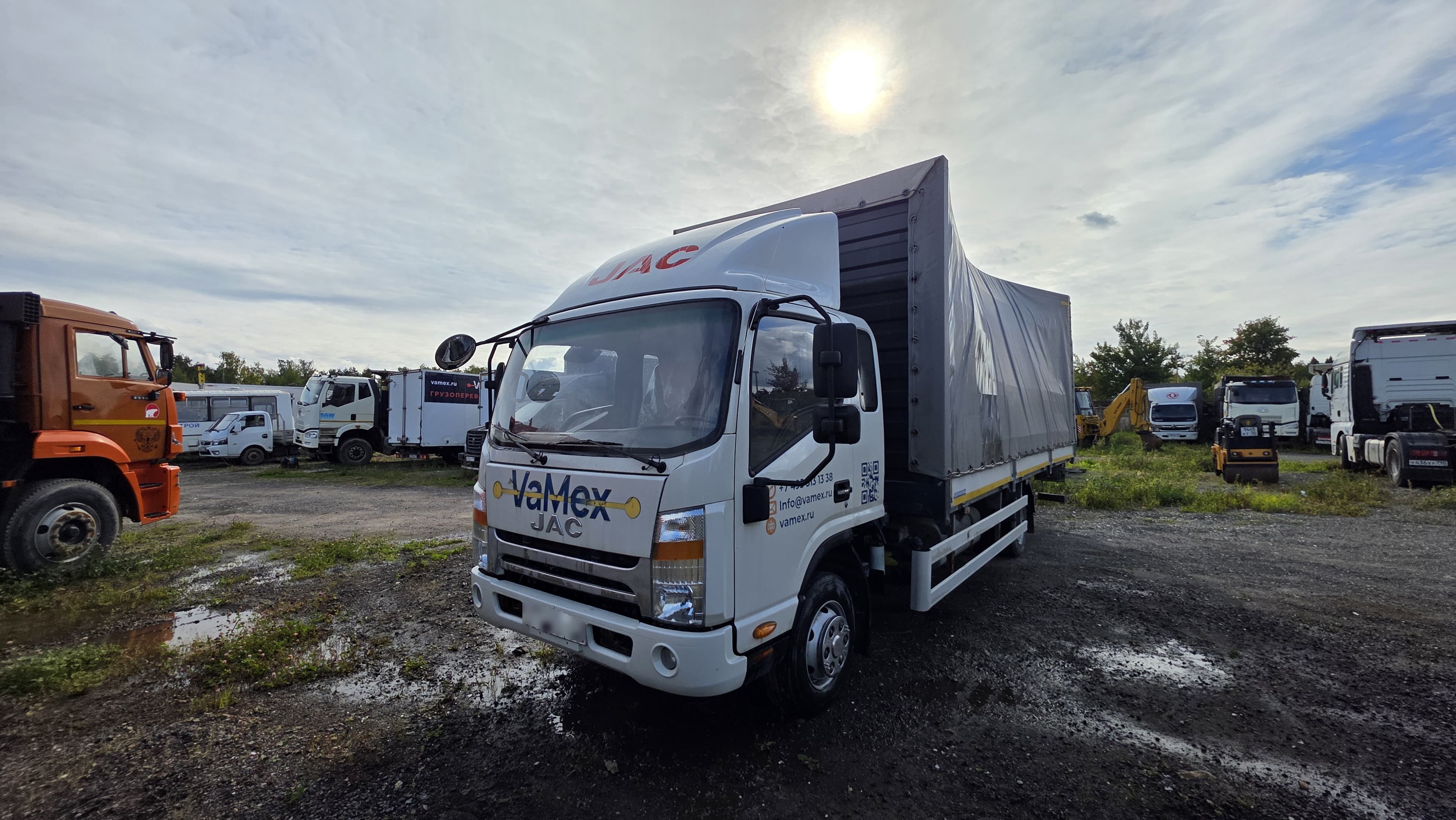 Ттм-Центр АБ-73* на шасси JAC N90 4x2 Бортовой (Евроборт) - 1