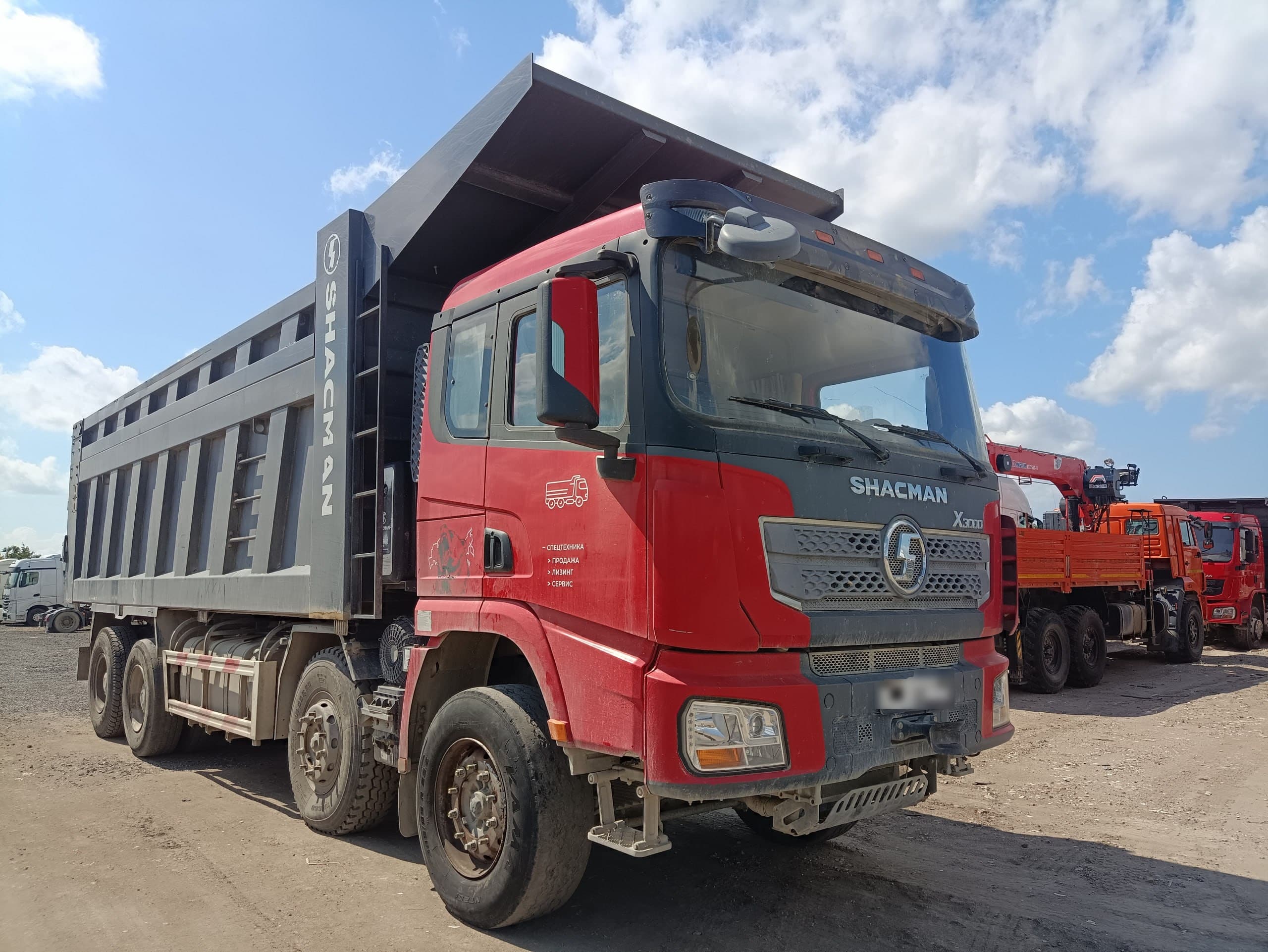 Shacman (Shaanxi) SX* 8x4 Самосвал - 2
