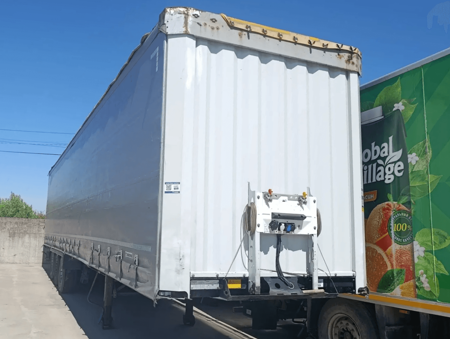 Krone SD Полуприцеп шторный - 2