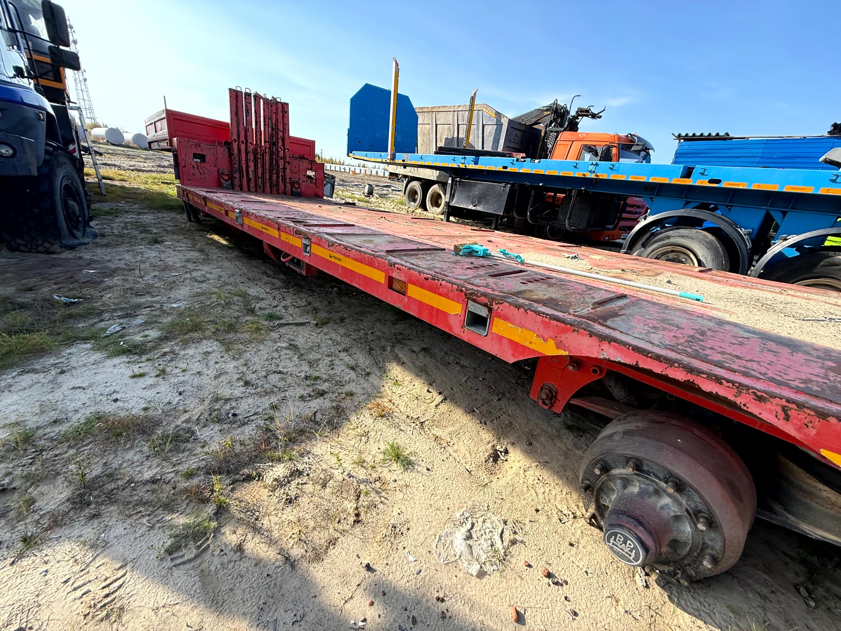 Пкф "Трансприцеп" 9882* Полуприцеп тяжеловоз 3 оси - 4