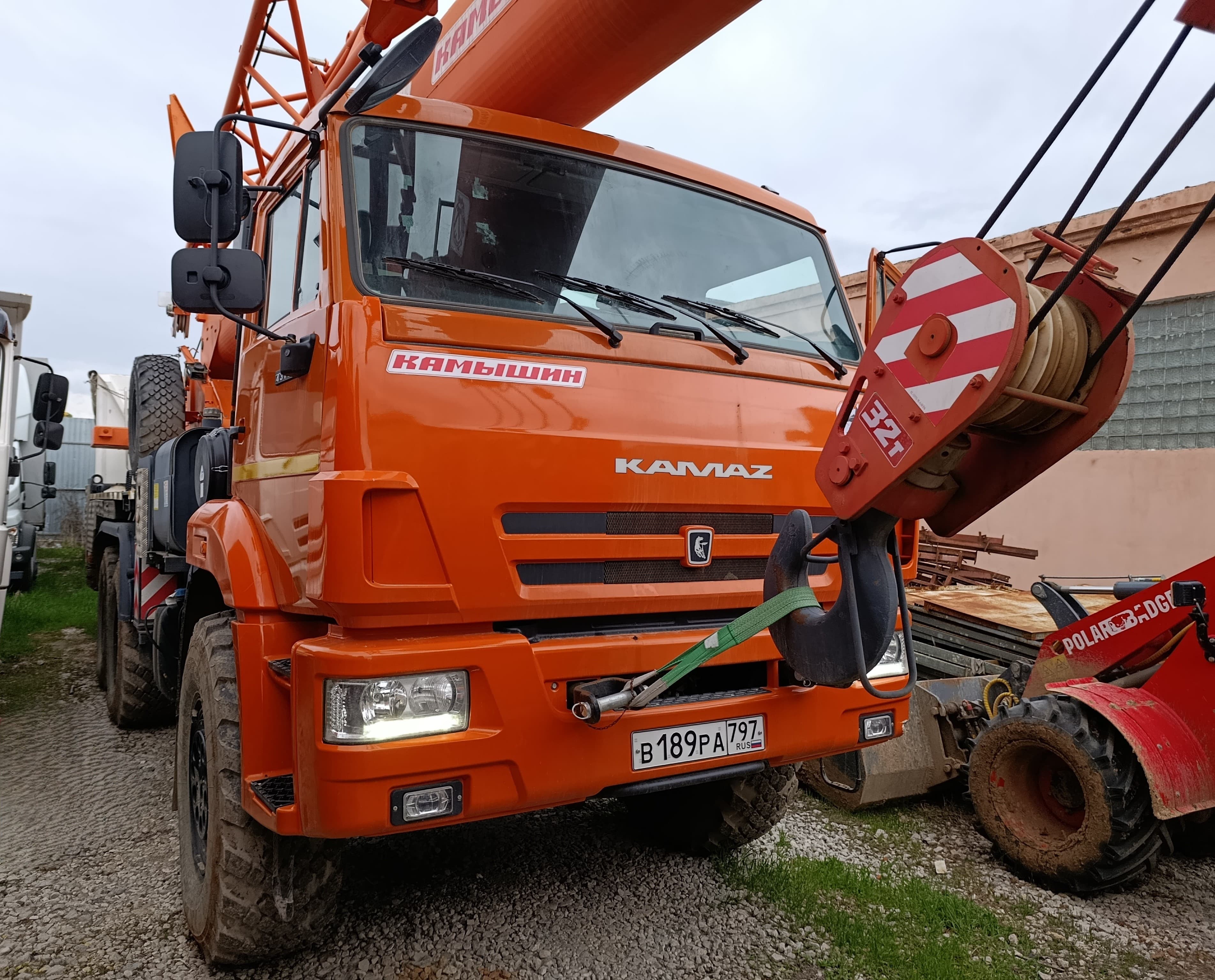 Камышинский Крановый Завод (Ккз) КС-55729 на шасси КамАЗ 43118 6x6 Автокран - 2