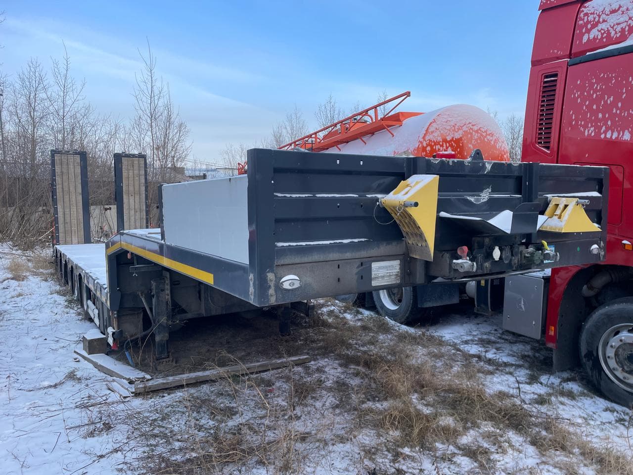Iso Pakcs LOWBED Полуприцеп тяжеловоз 5 осей - 2